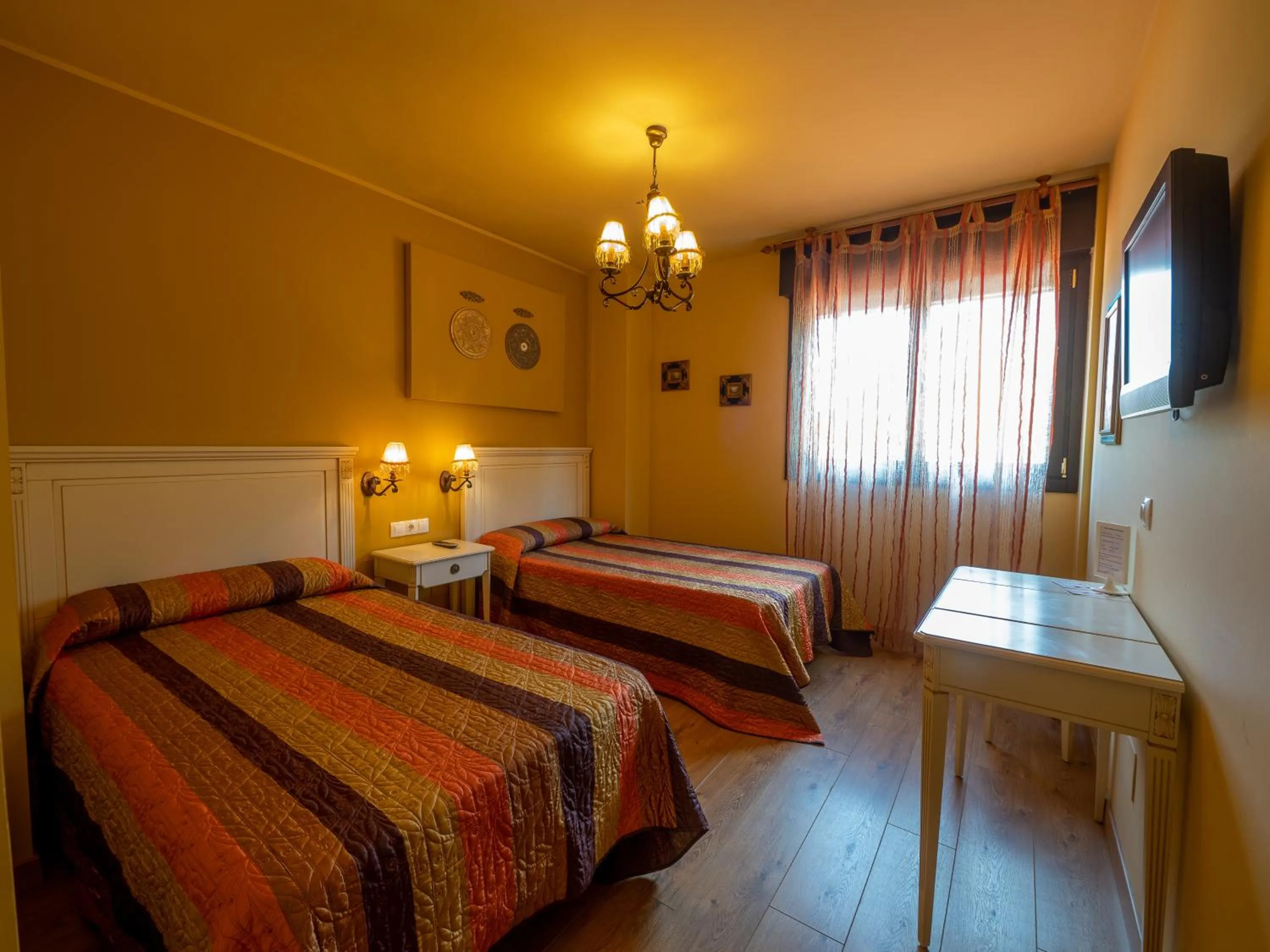 Bed in La Posta del Camín Real