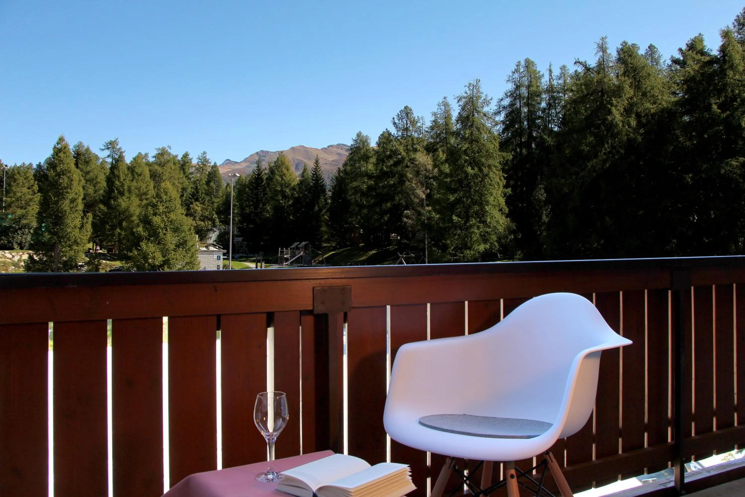 Mountain view in Aparthotel Ambassador