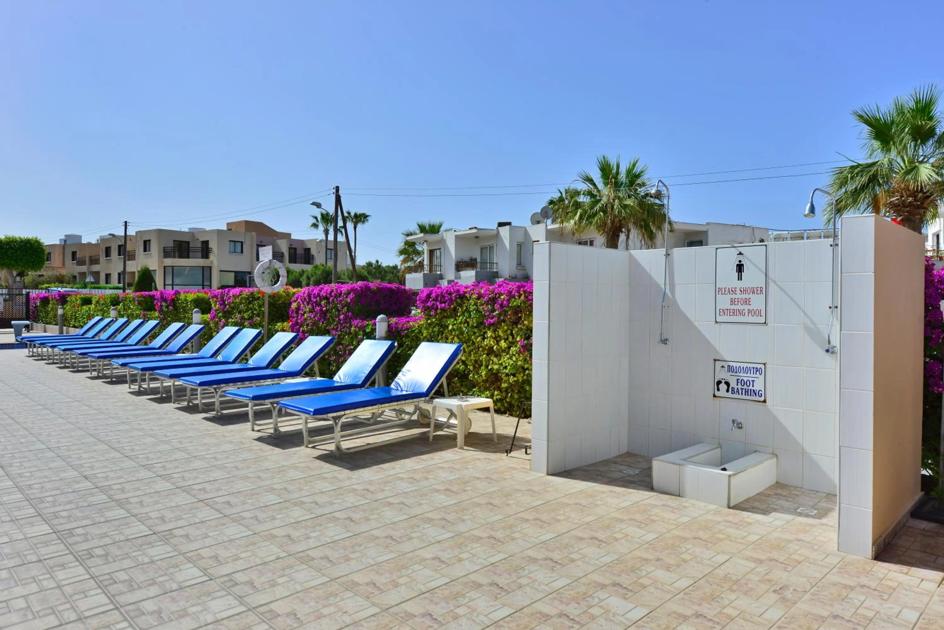 Shower in Napa Prince Hotel Apts