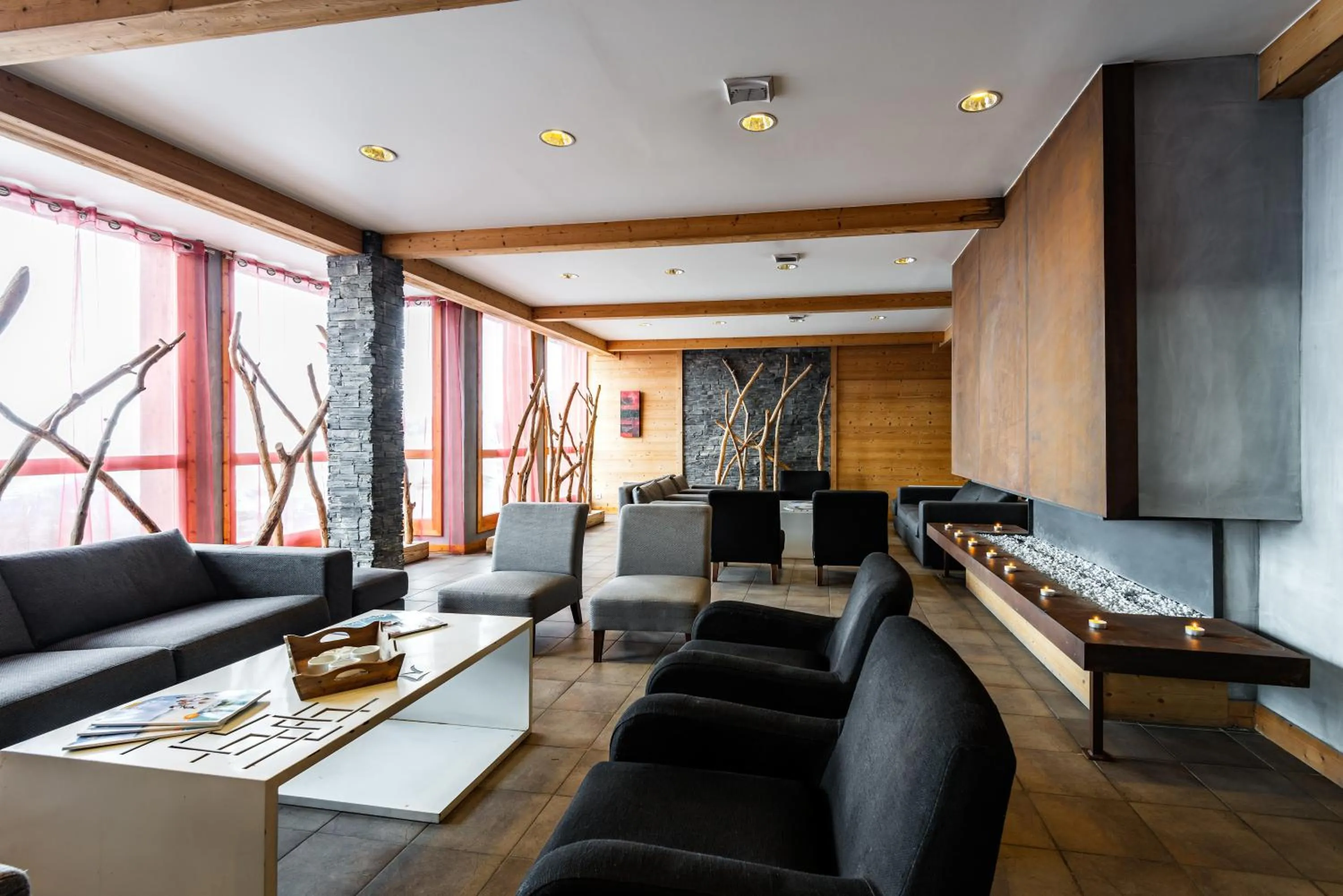 Lobby or reception in Lagrange Vacances Le Roc Belle Face