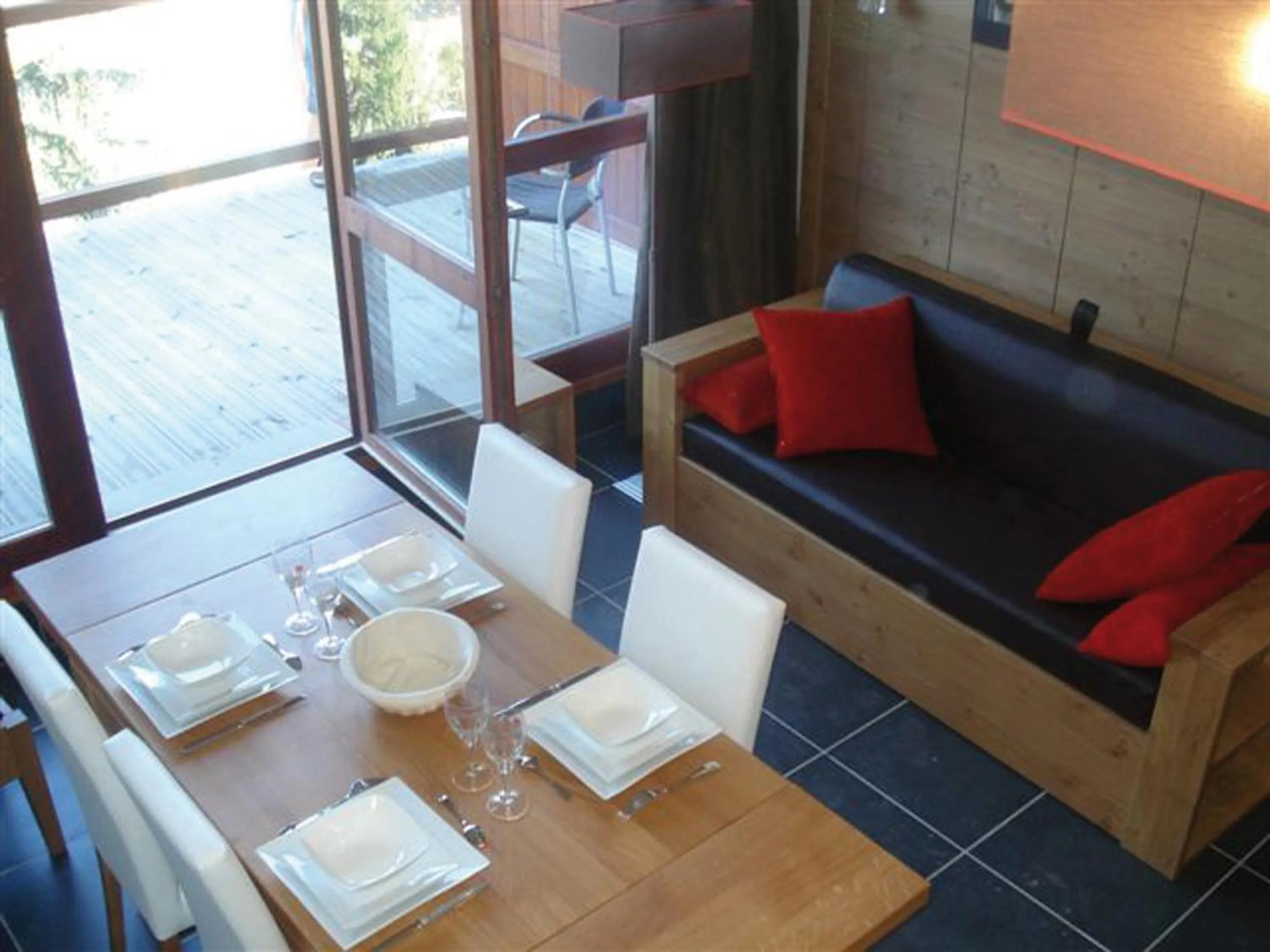 Living room in Lagrange Vacances Le Roc Belle Face