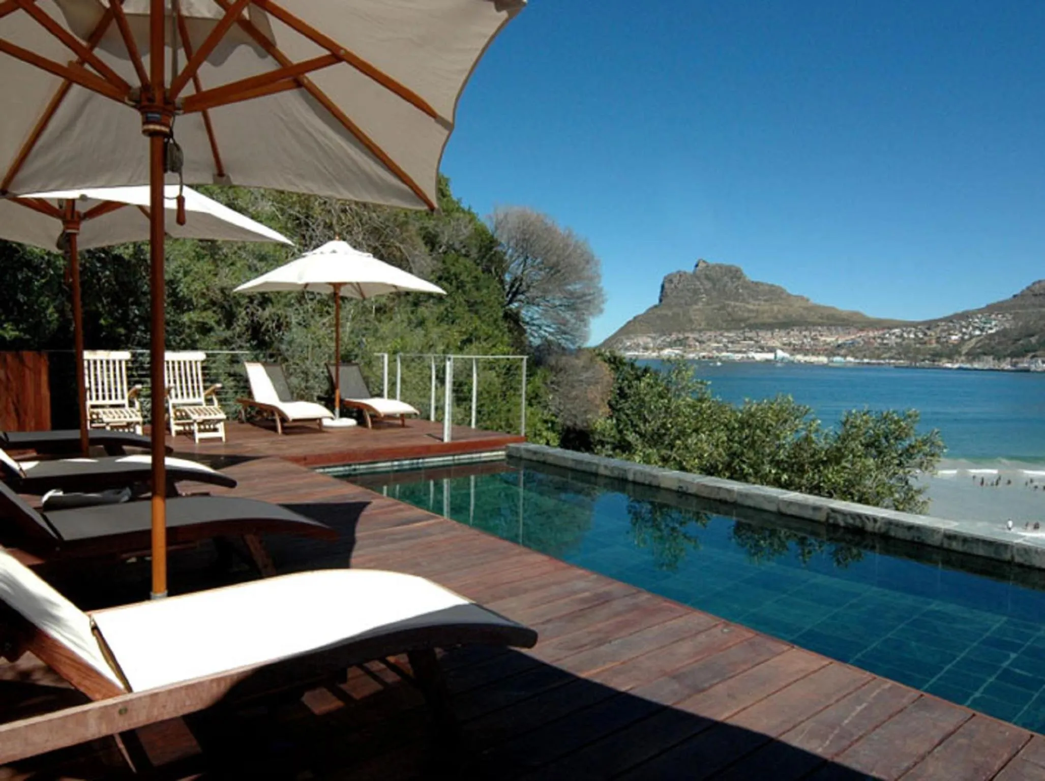 Swimming pool in Chapmans Peak Beach Hotel
