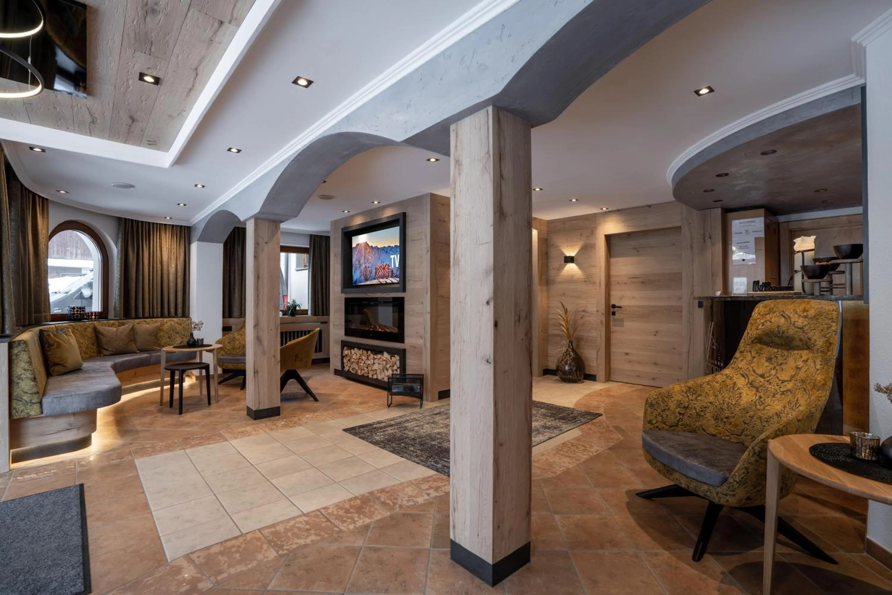 Lobby or reception in Hotel Victoria