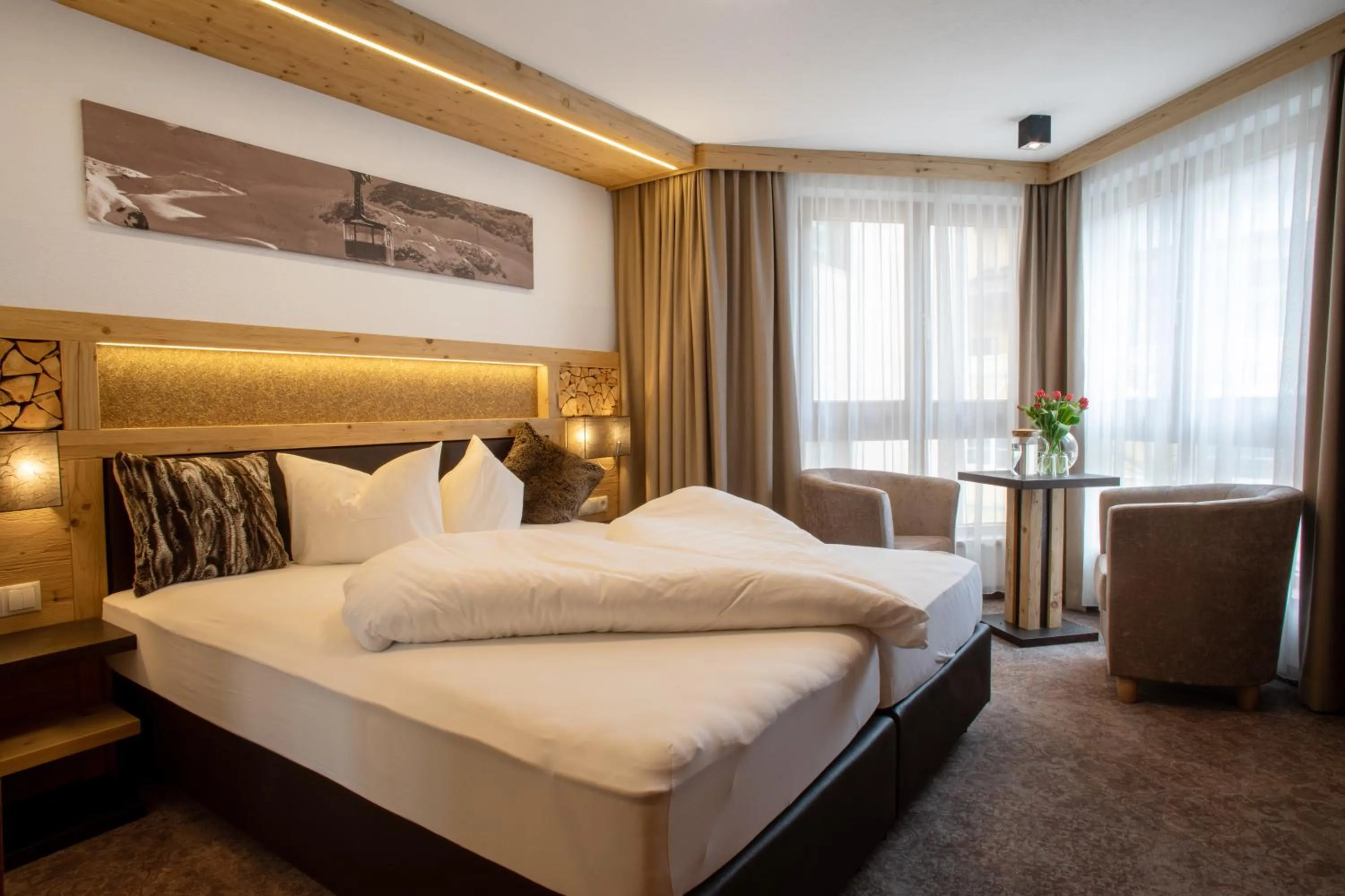 Bedroom, Bed in Hotel Victoria