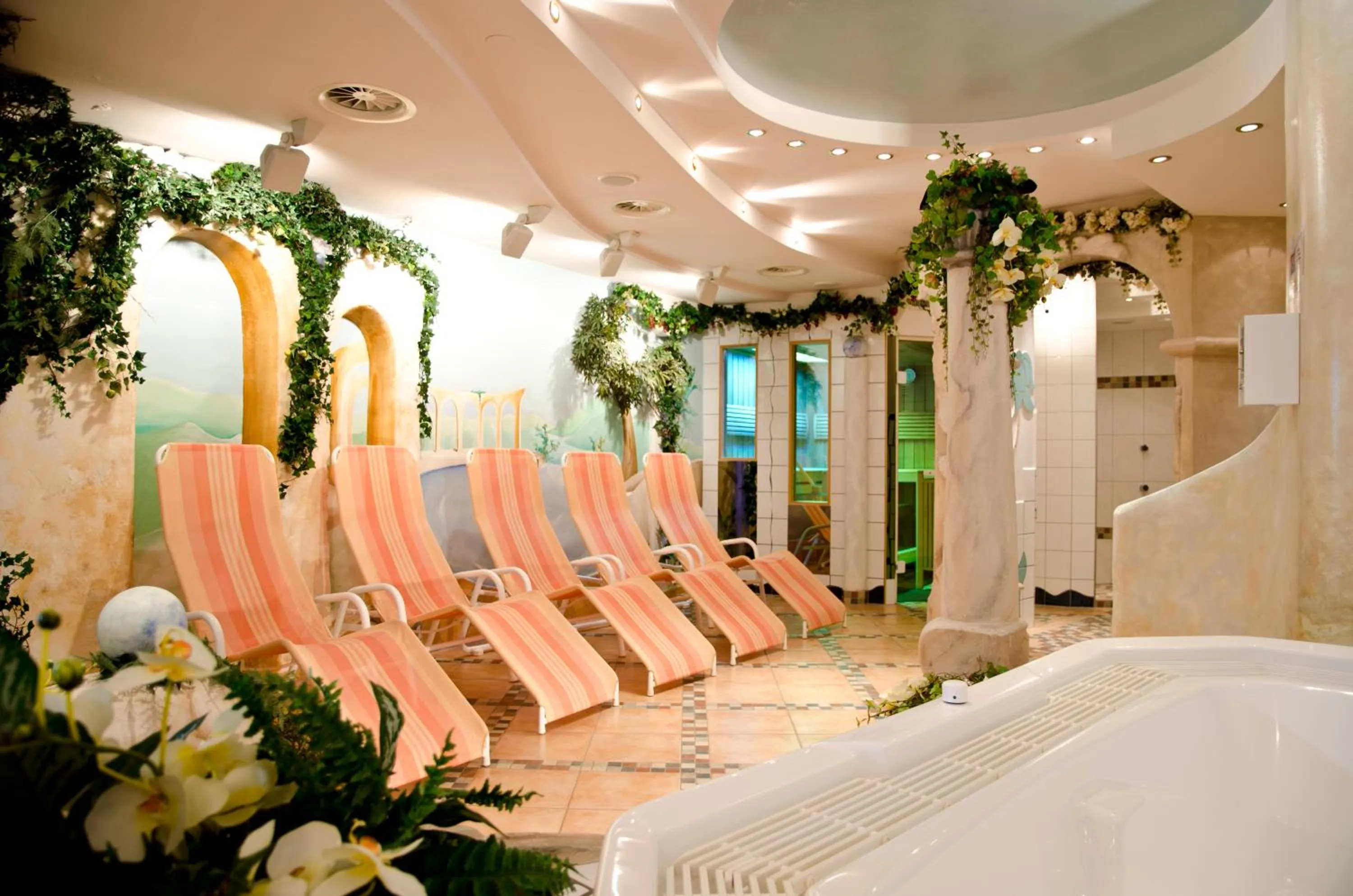 Hot Tub in Hotel Victoria