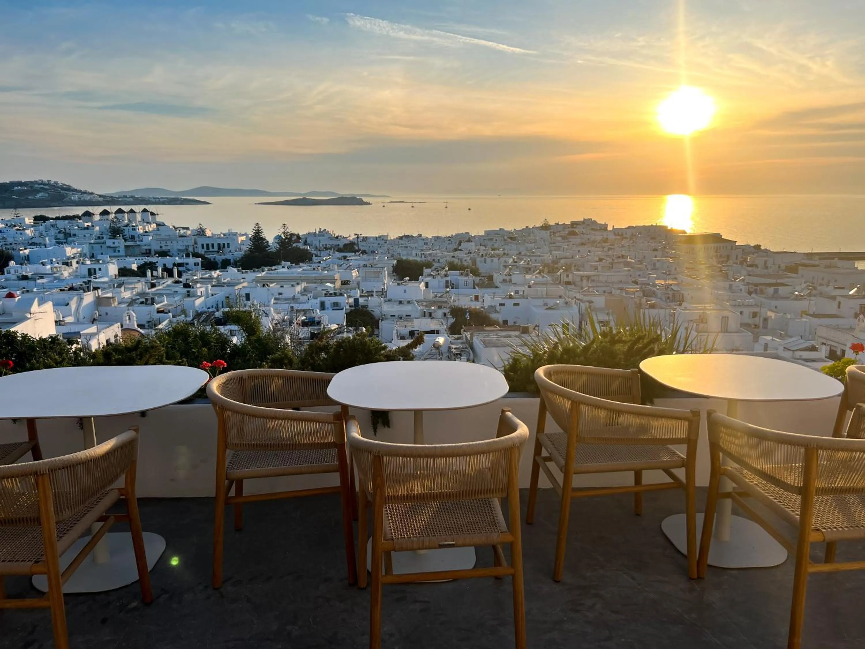 Patio in Portobello Boutique Hotel