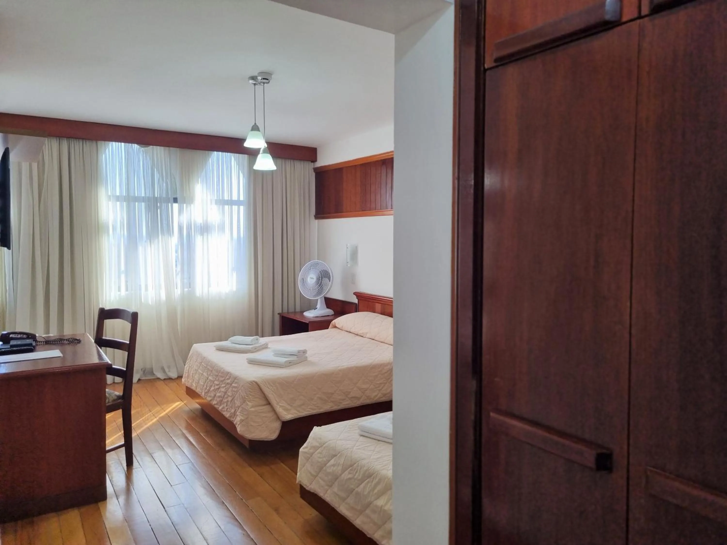 Bed in Lucape Palace Hotel