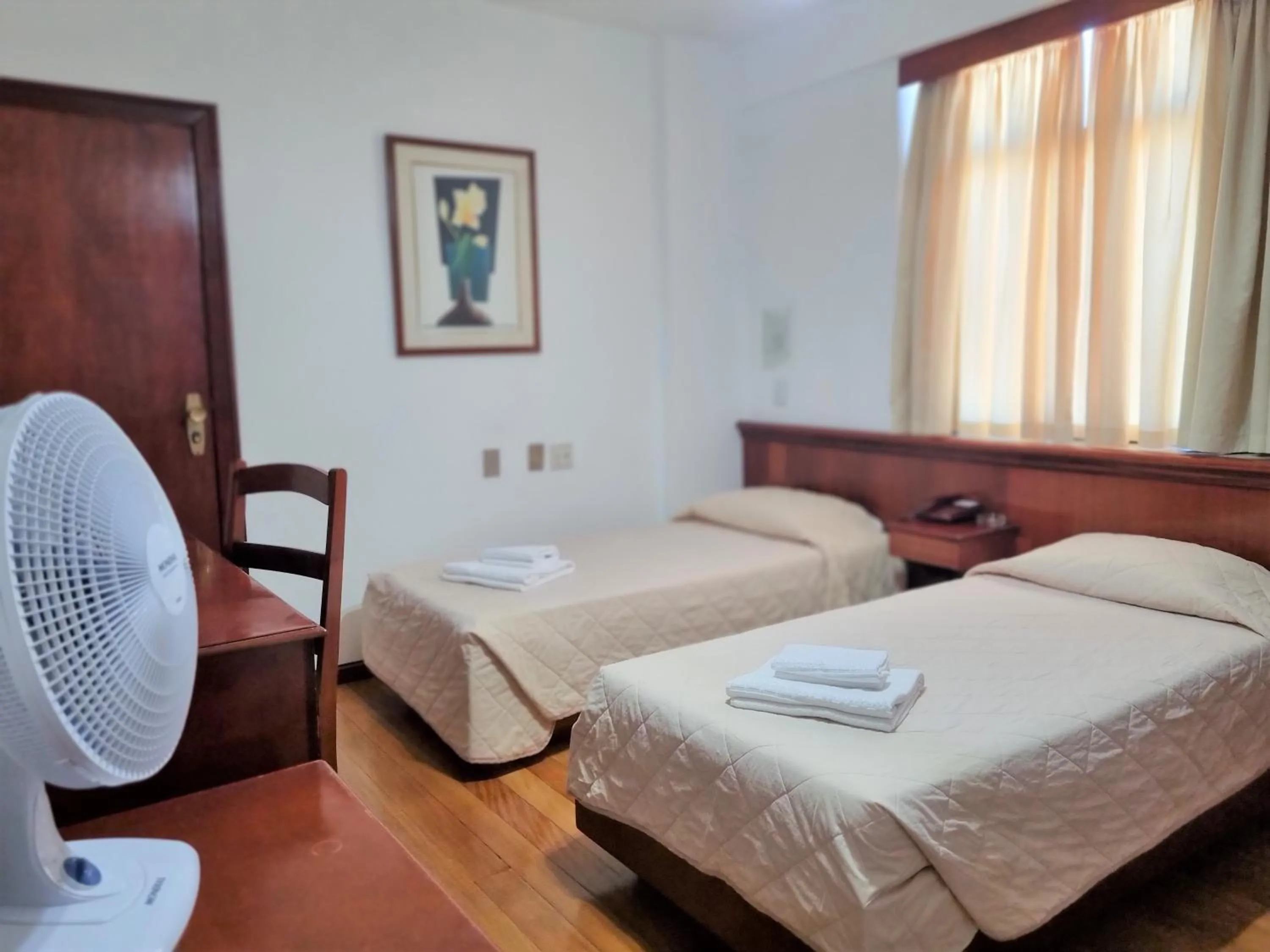 Bed in Lucape Palace Hotel