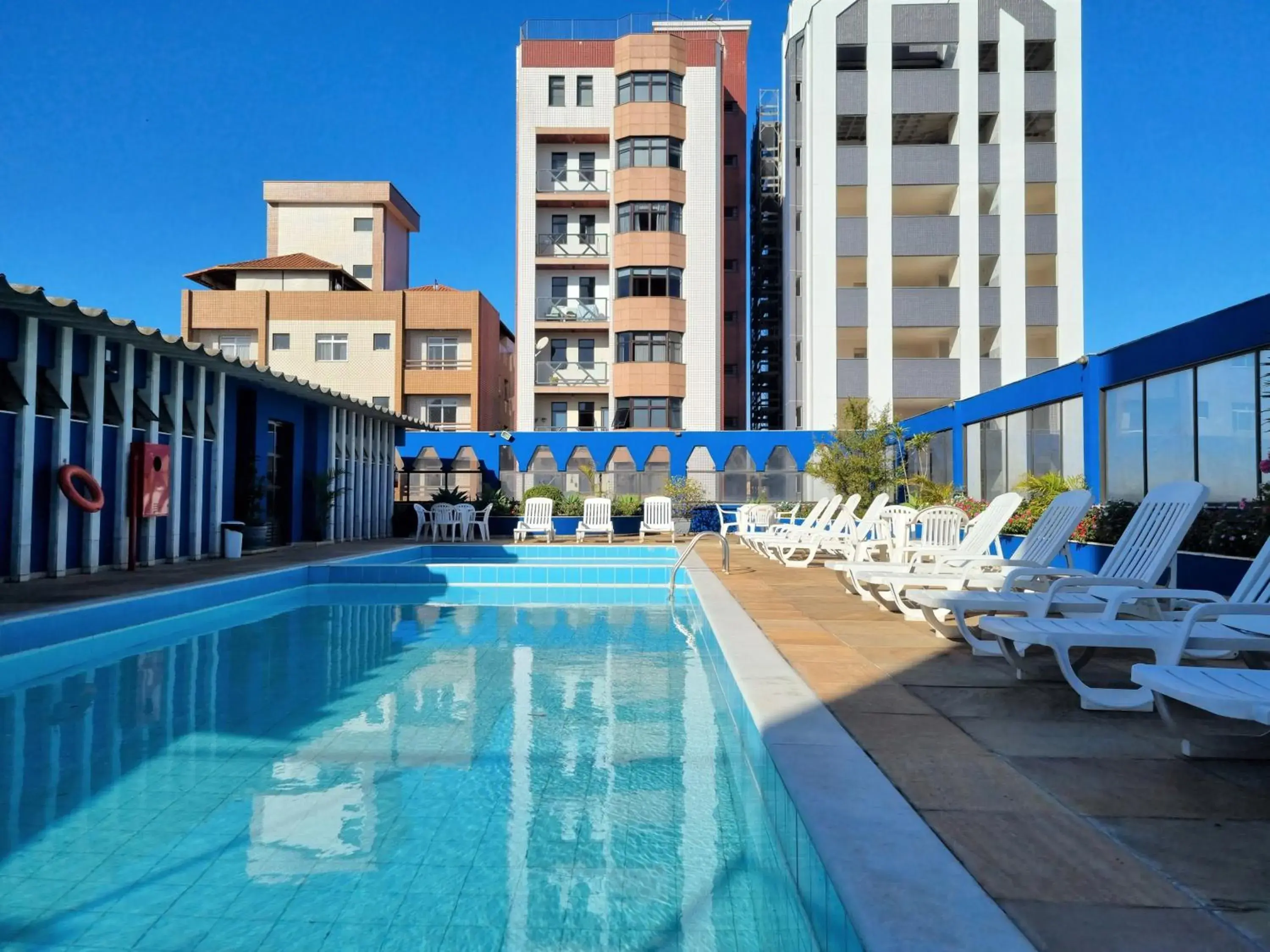 Swimming pool in Lucape Palace Hotel Swimming pool in Lucape Palace Hotel