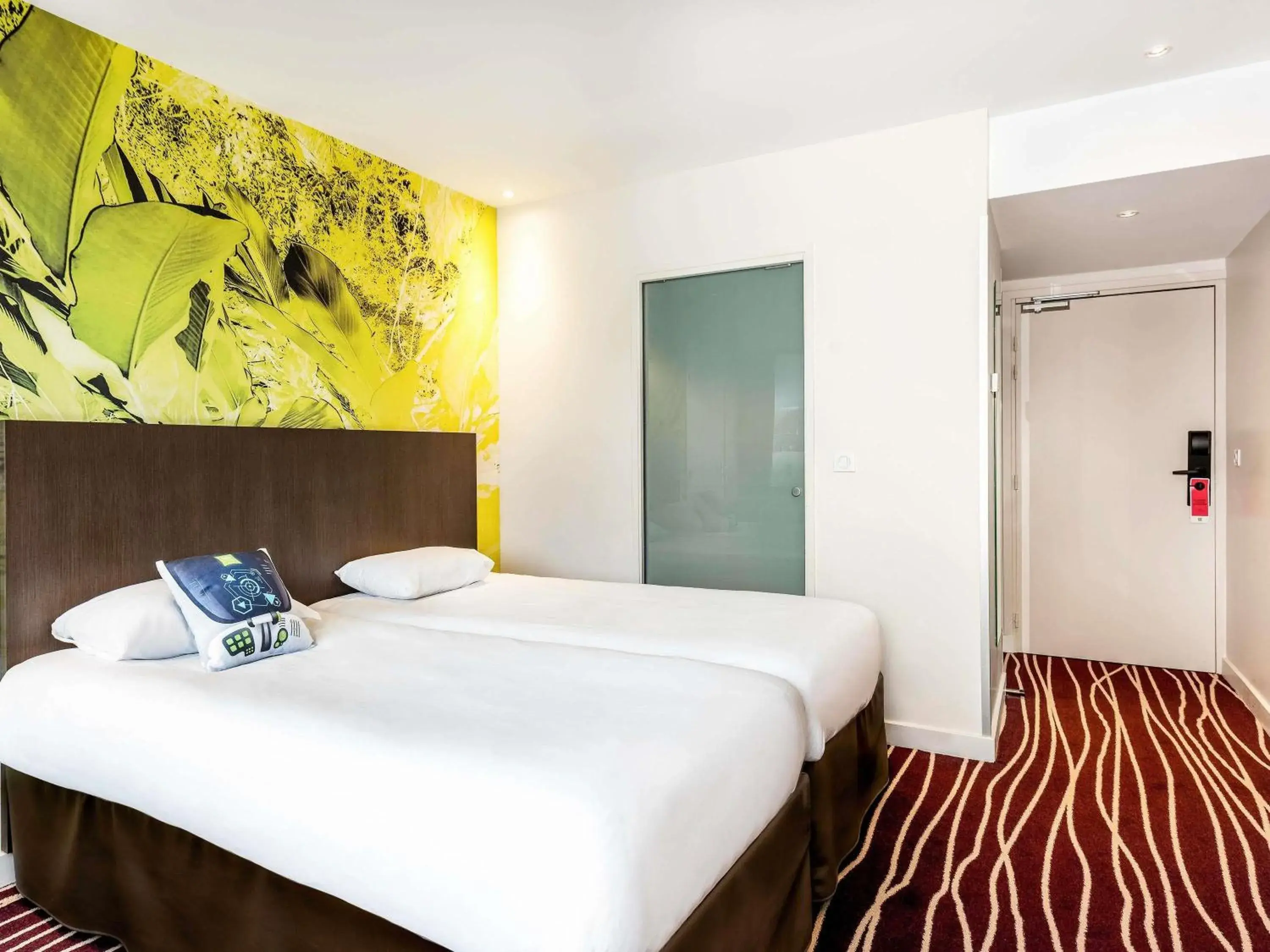 Bedroom, Bed in ibis Styles Saint Julien en Genevois Vitam Bedroom, Bed in ibis Styles Saint Julien en Genevois Vitam