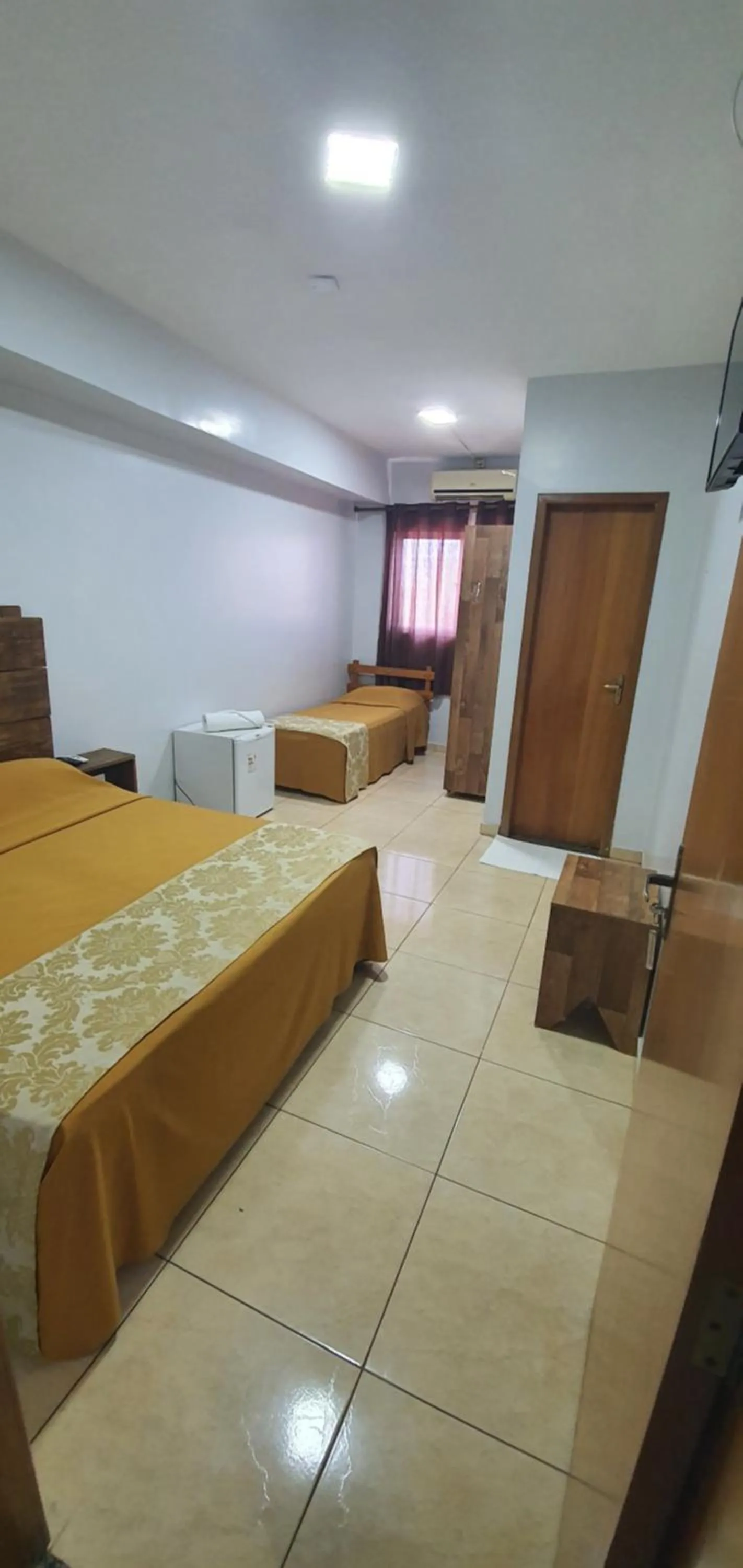 Bed in Trindade Hotel