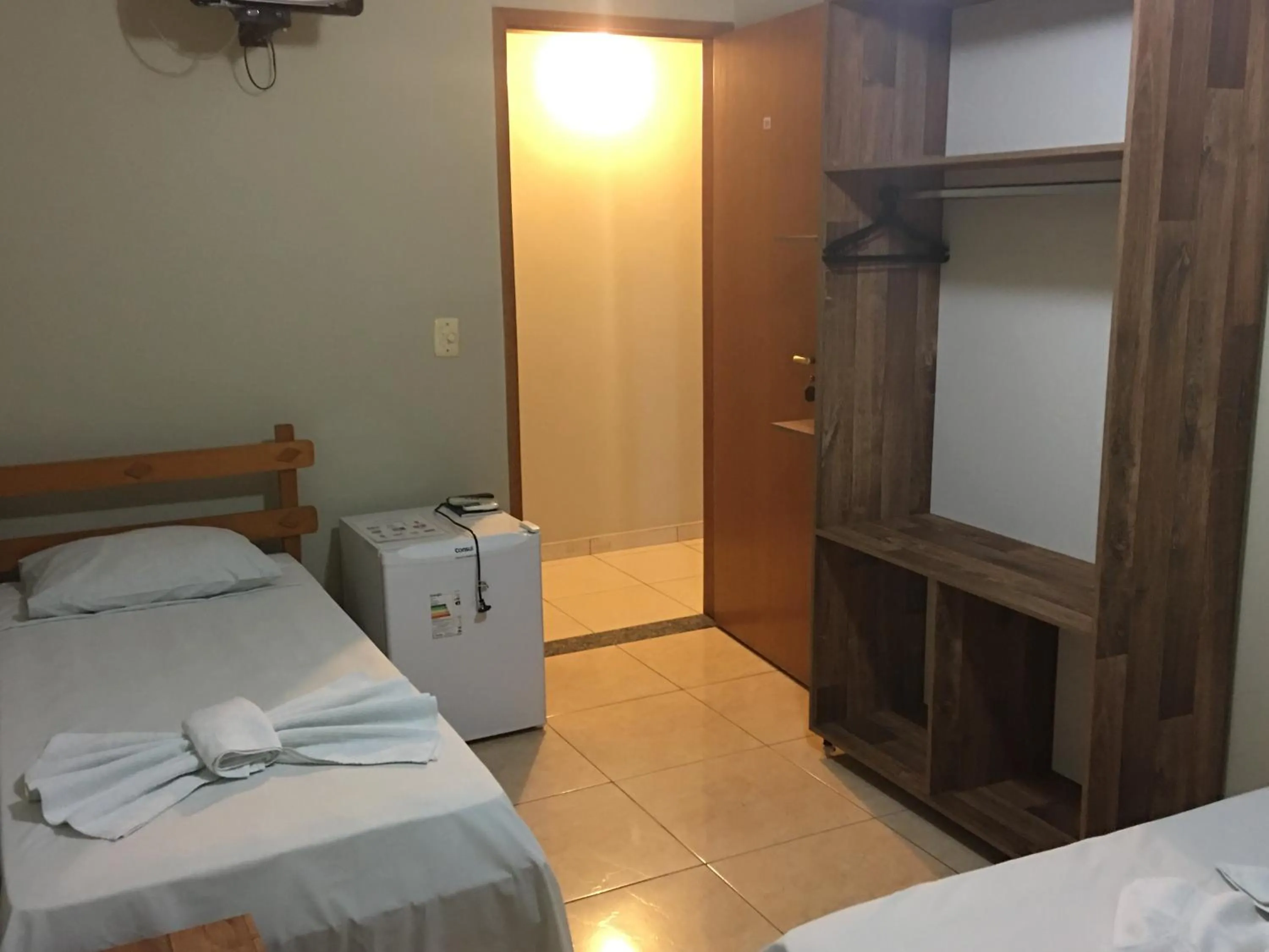 Bed in Trindade Hotel
