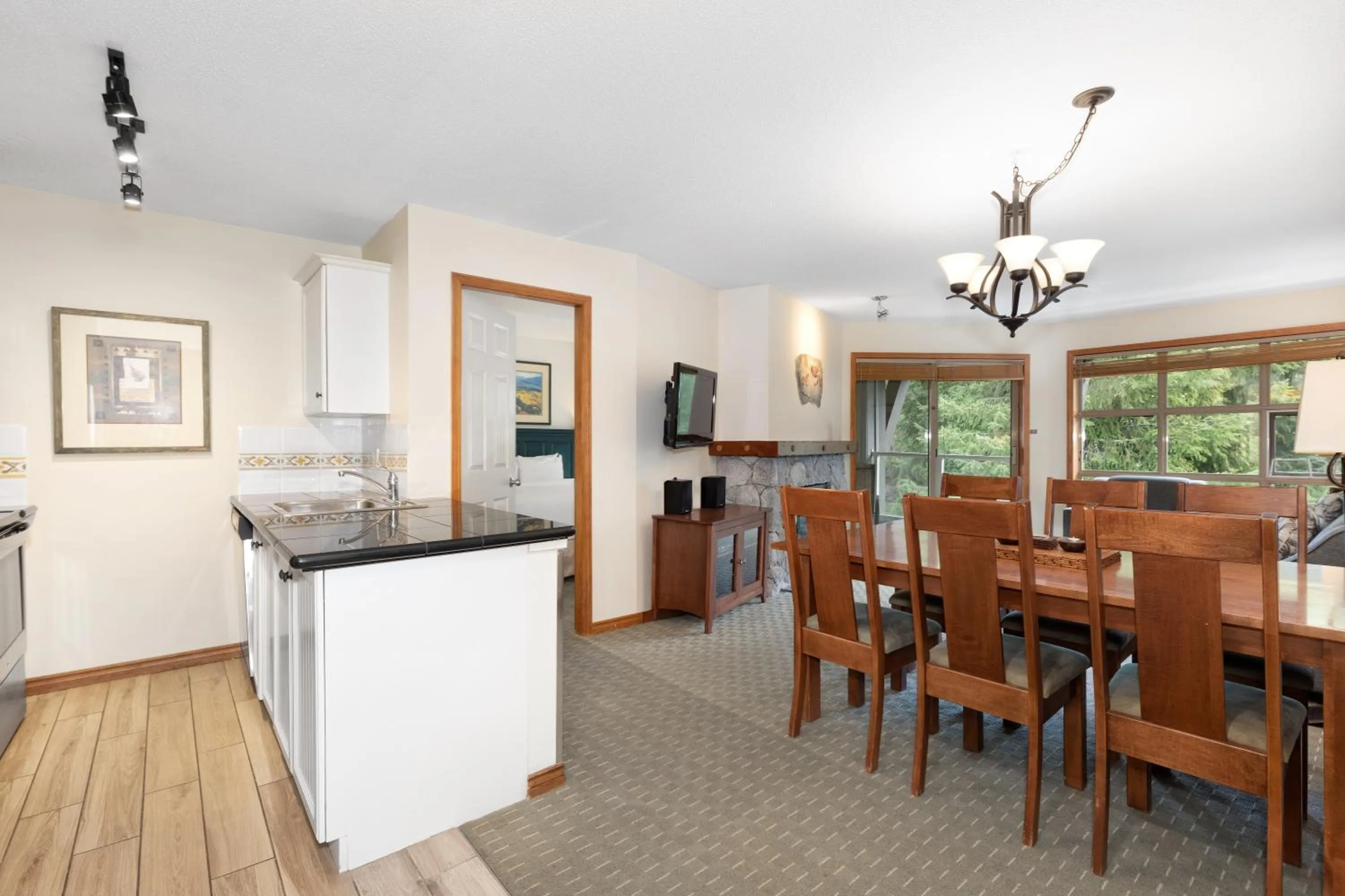 Dining area in The Aspens by Whiski Jack