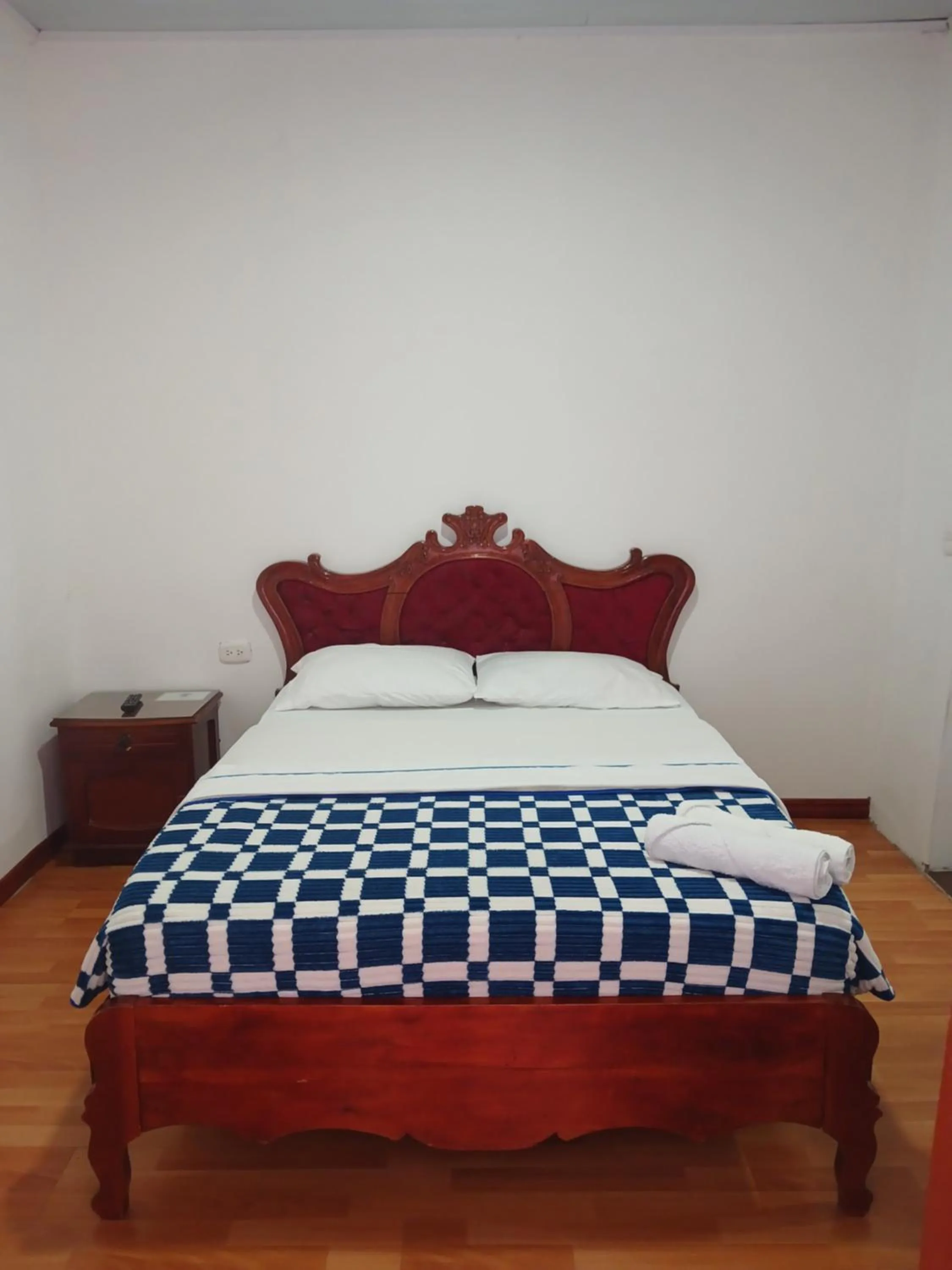 Bed in Bonsai Hotel Salamina Caldas
