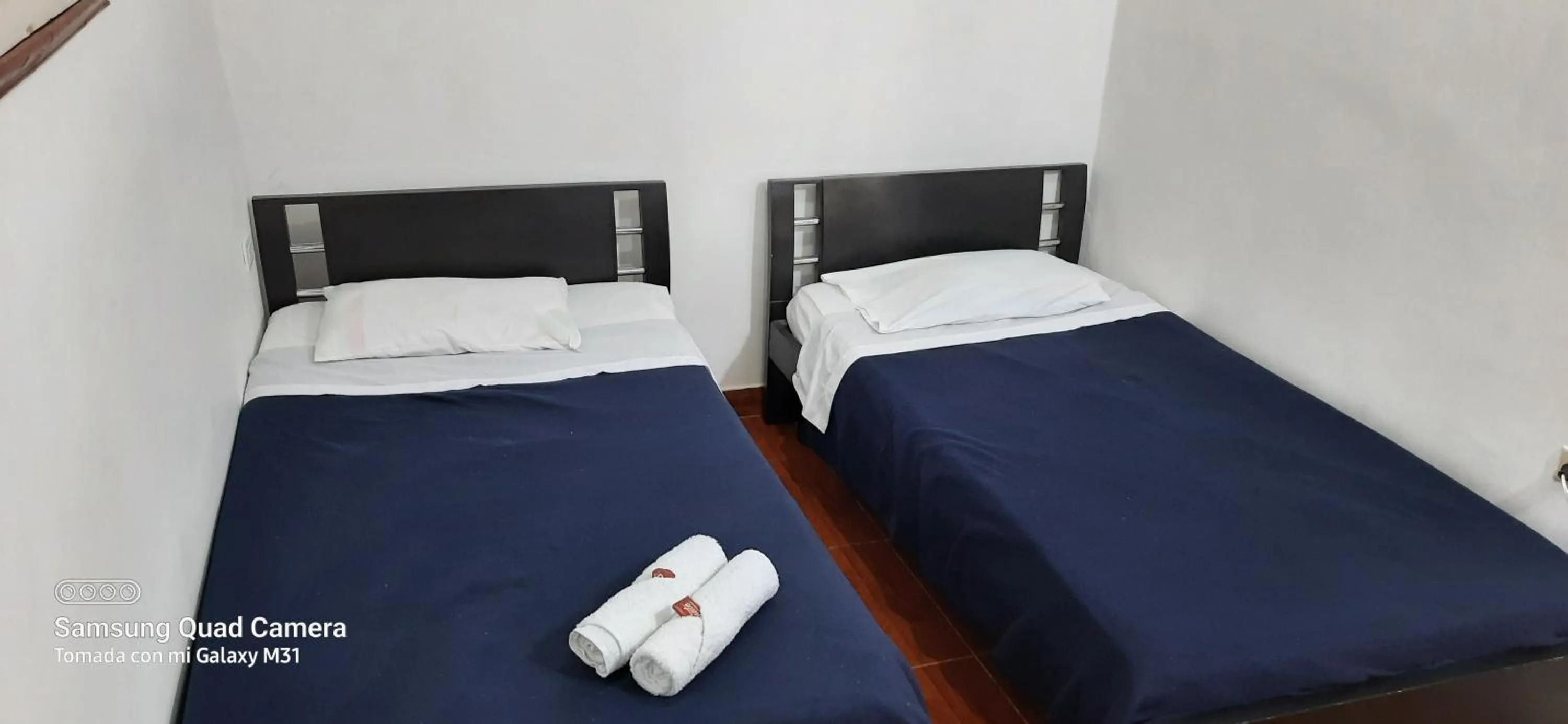 Bed in Bonsai Hotel Salamina Caldas