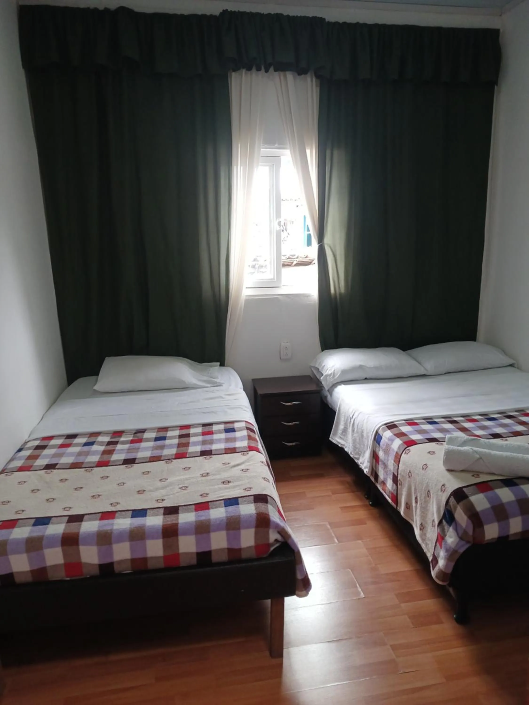 Bed in Bonsai Hotel Salamina Caldas