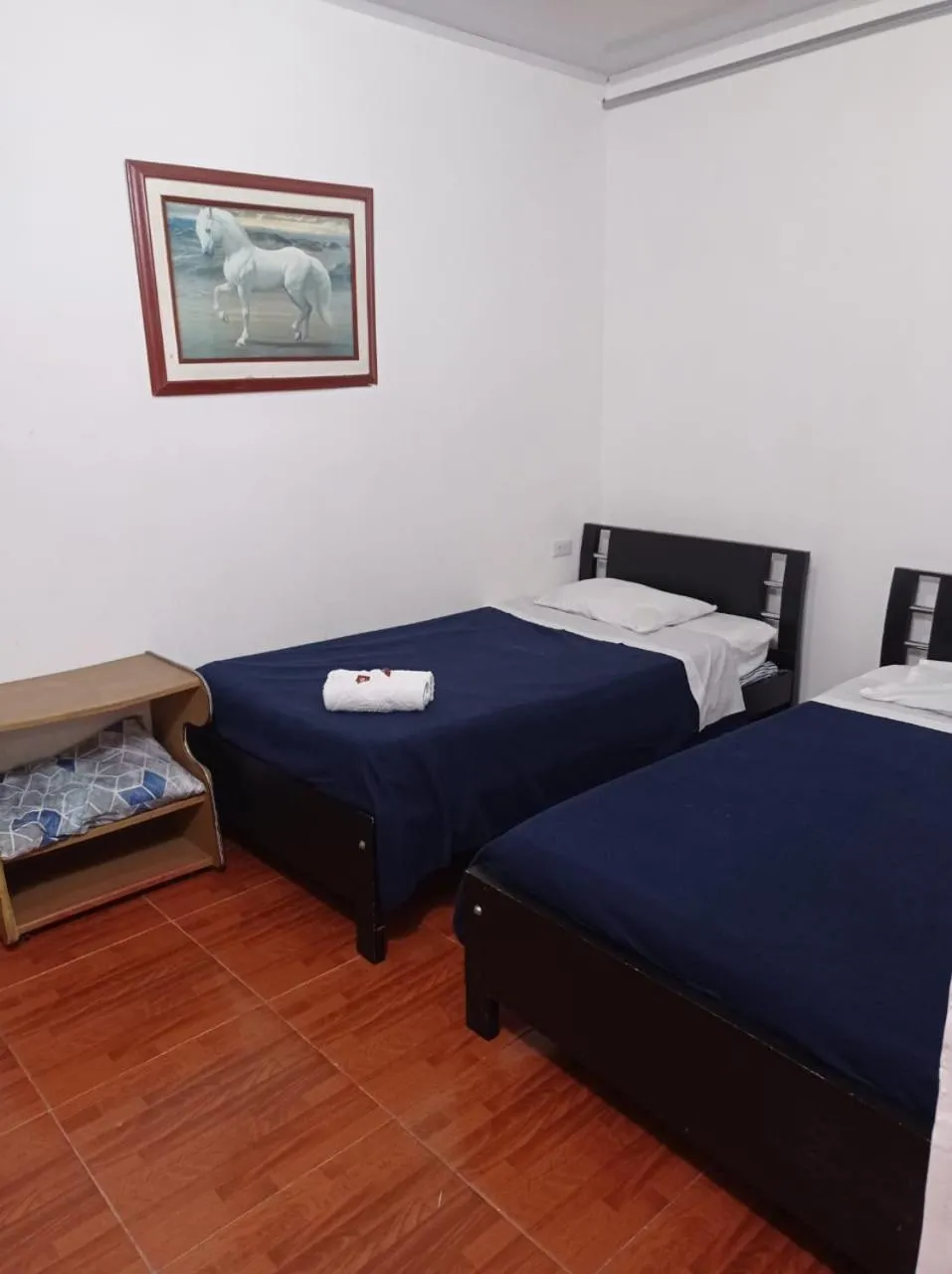 Bed in Bonsai Hotel Salamina Caldas