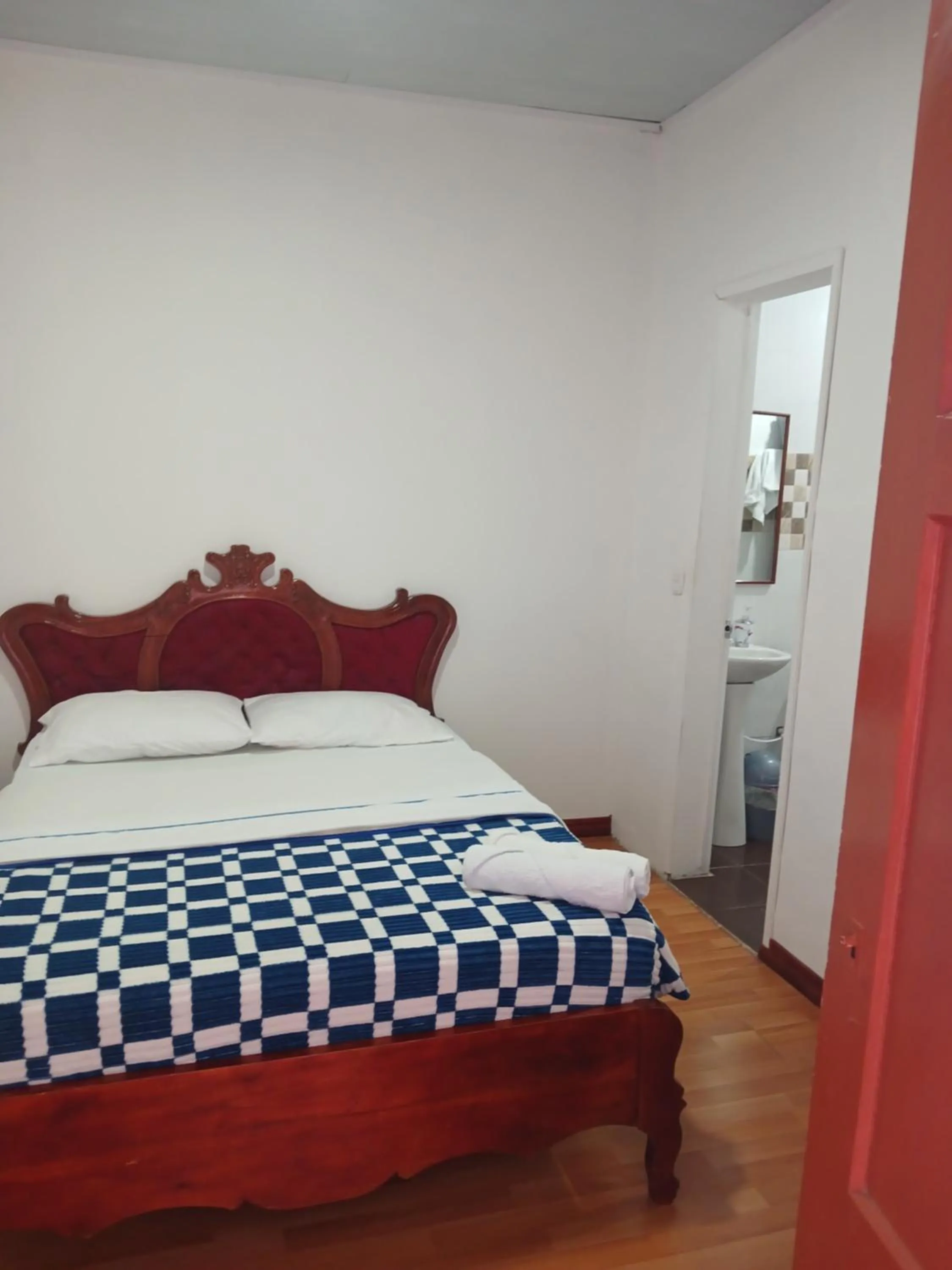 Bed in Bonsai Hotel Salamina Caldas