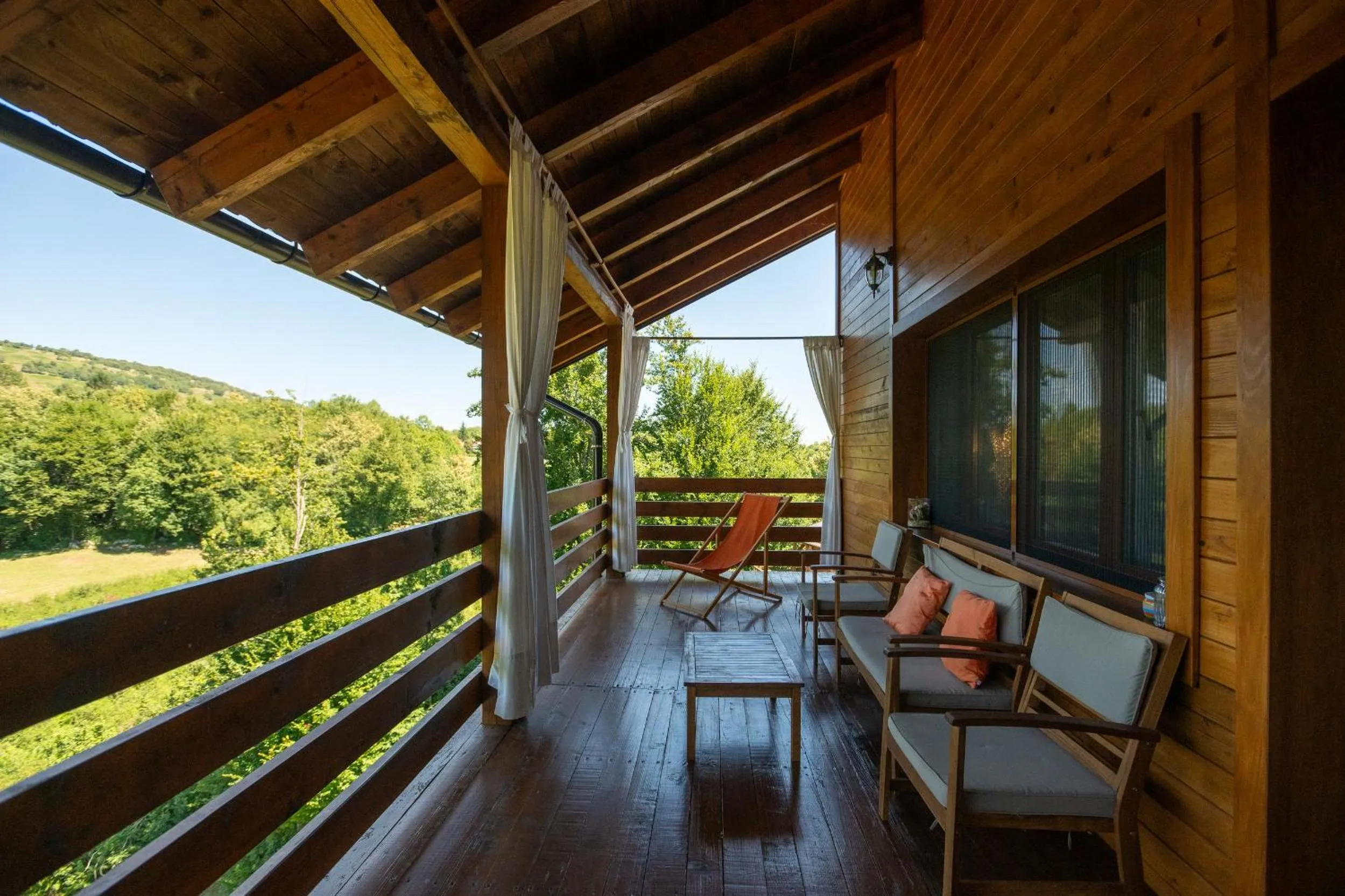 Balcony/Terrace in B&B Apartments Burić Plitvice Lakes