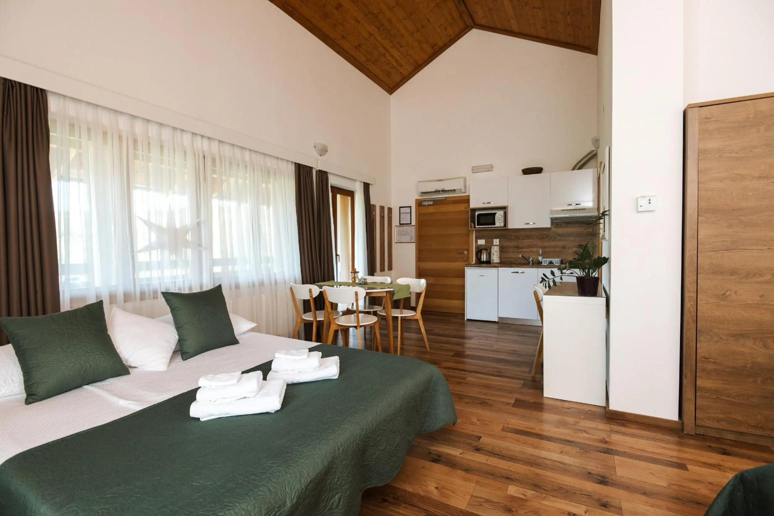 Kitchen or kitchenette in B&B Apartments Burić Plitvice Lakes