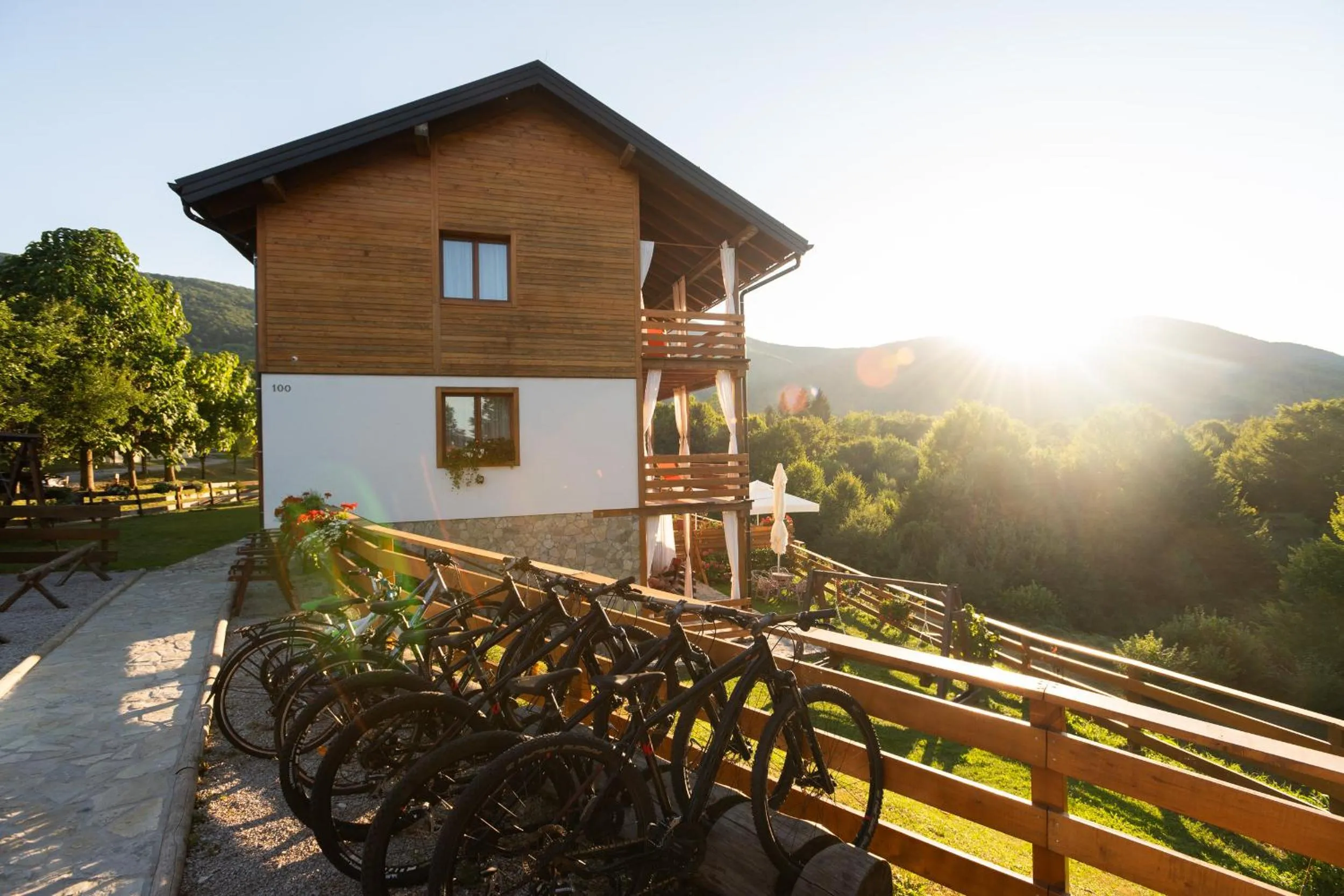 Property building in B&B Apartments Burić Plitvice Lakes