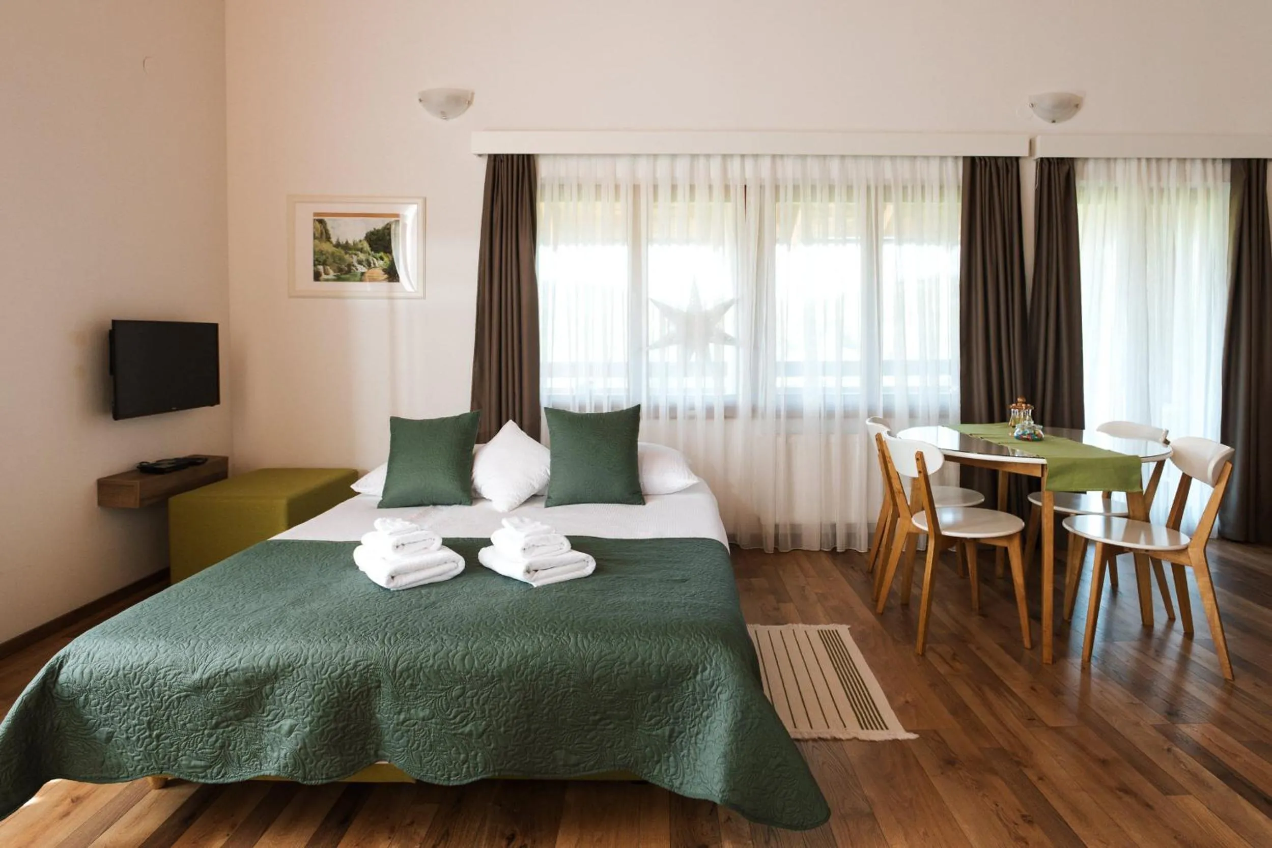 Bed in B&B Apartments Burić Plitvice Lakes