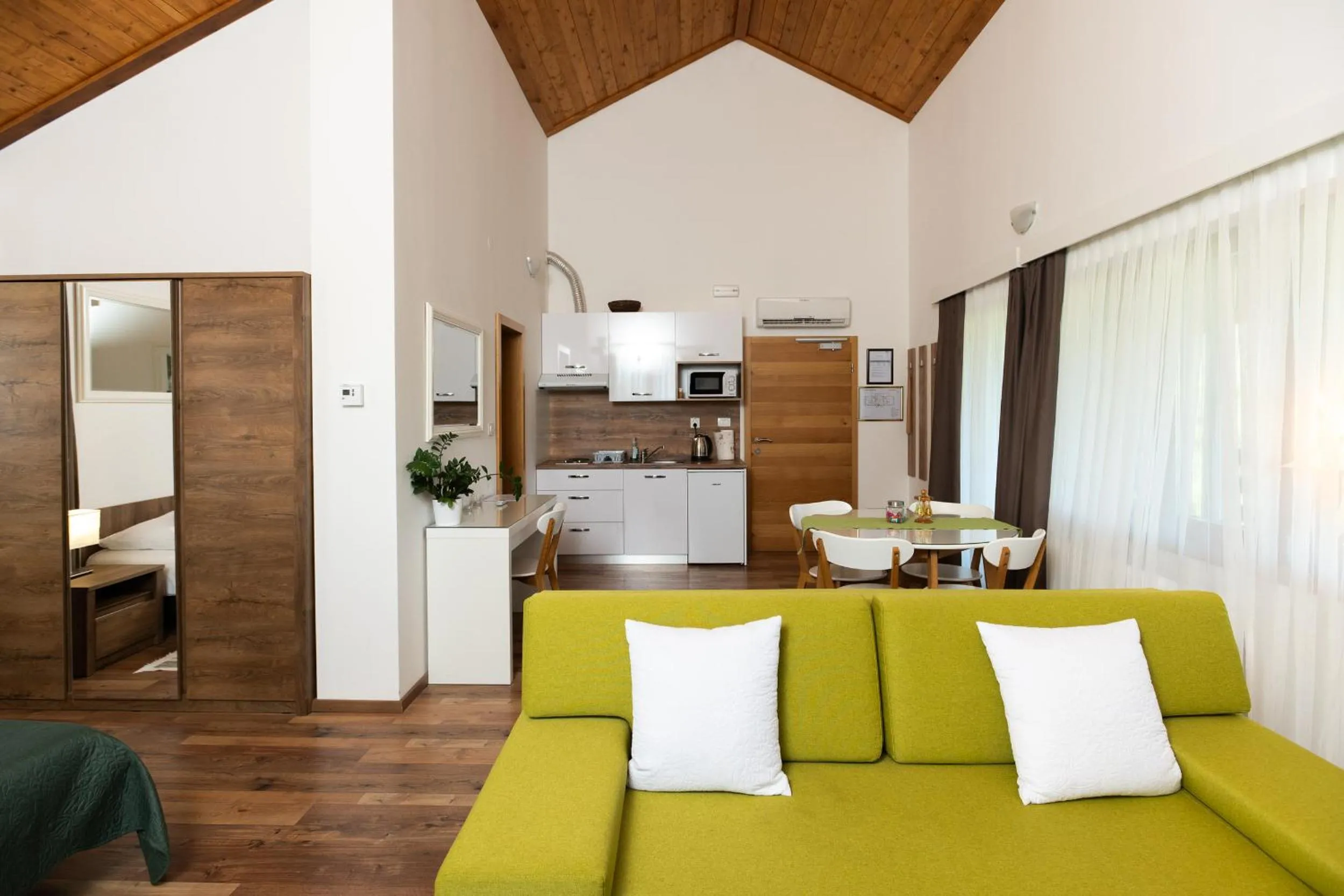 Kitchen or kitchenette in B&B Apartments Burić Plitvice Lakes