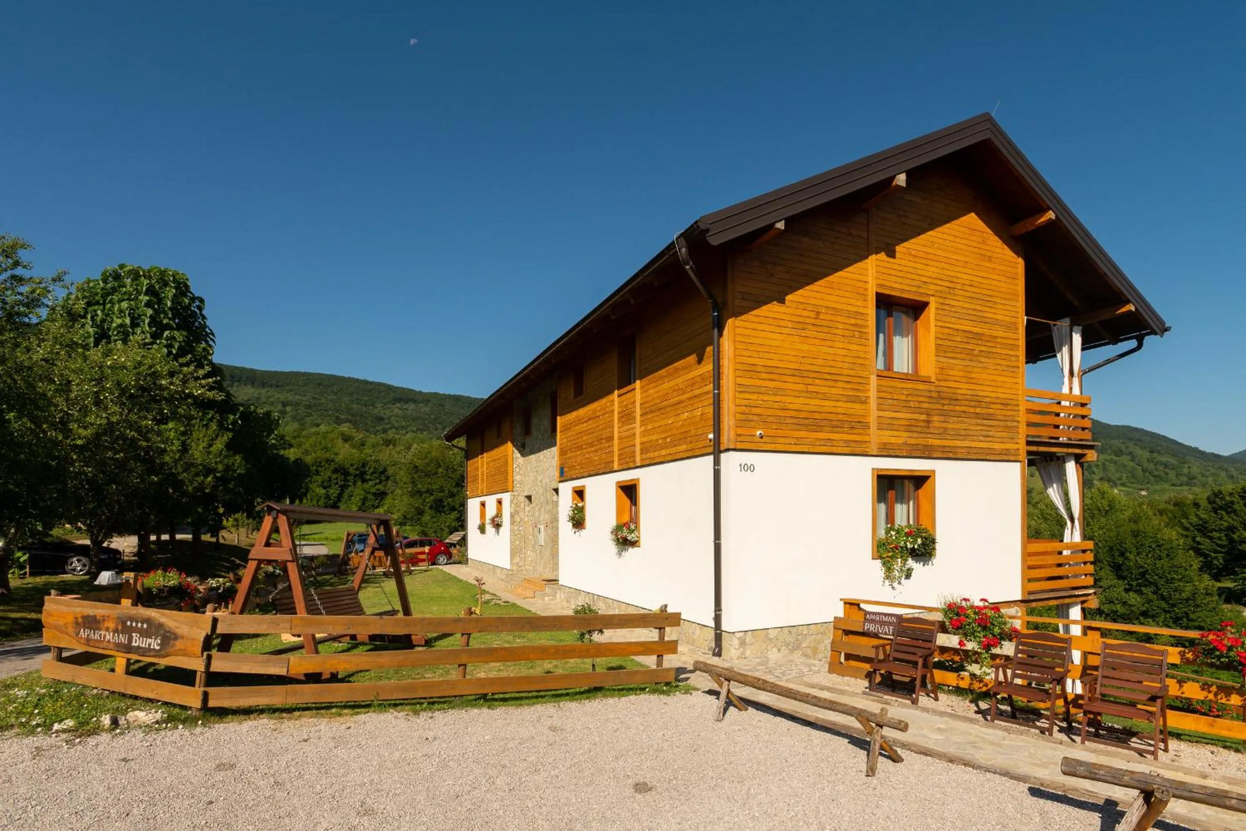 Property building in B&B Apartments Burić Plitvice Lakes