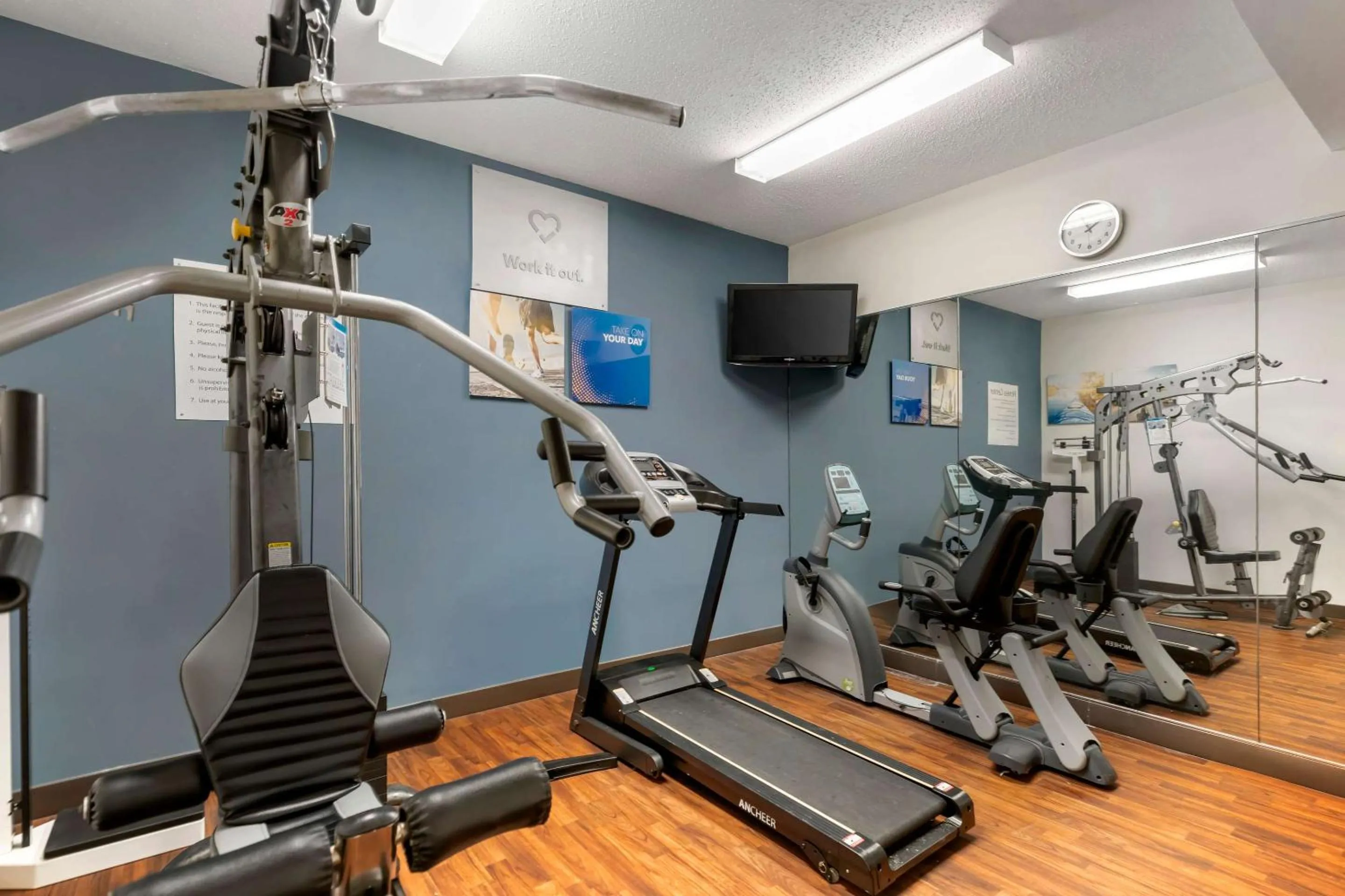 Fitness centre/facilities in Comfort Suites Port Allen - Baton Rouge