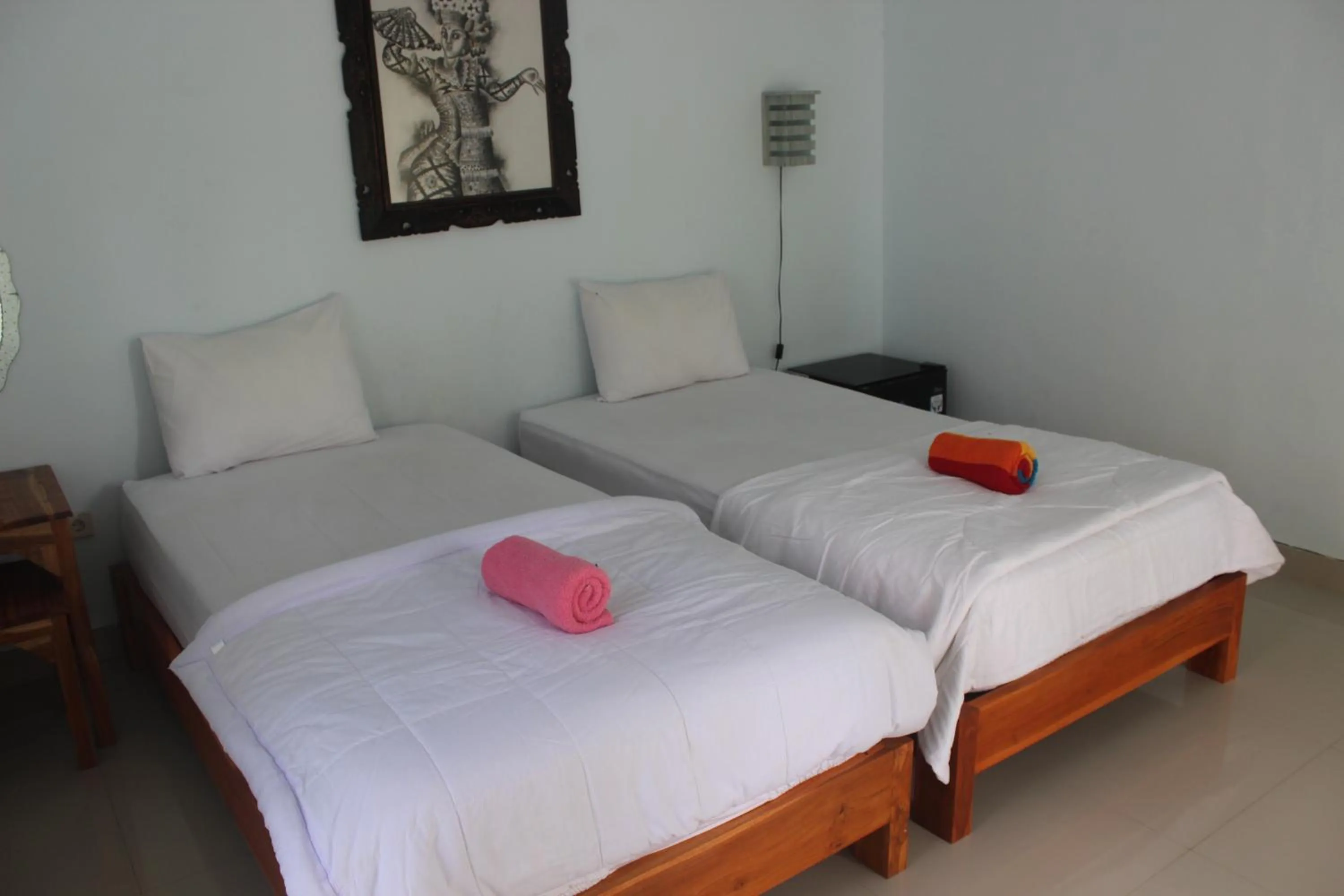 Bed in Wani Bali Resort