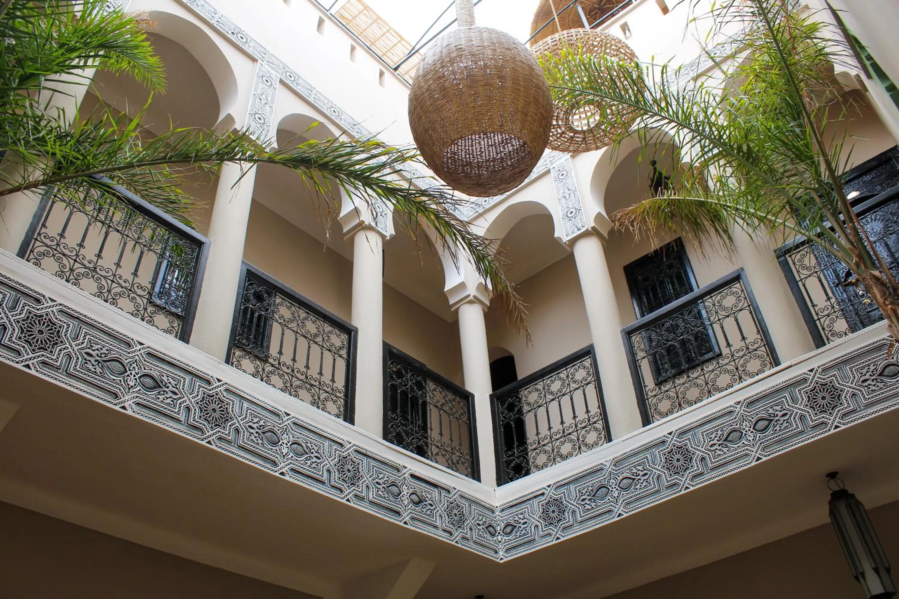 Balcony/Terrace in Riad Amra