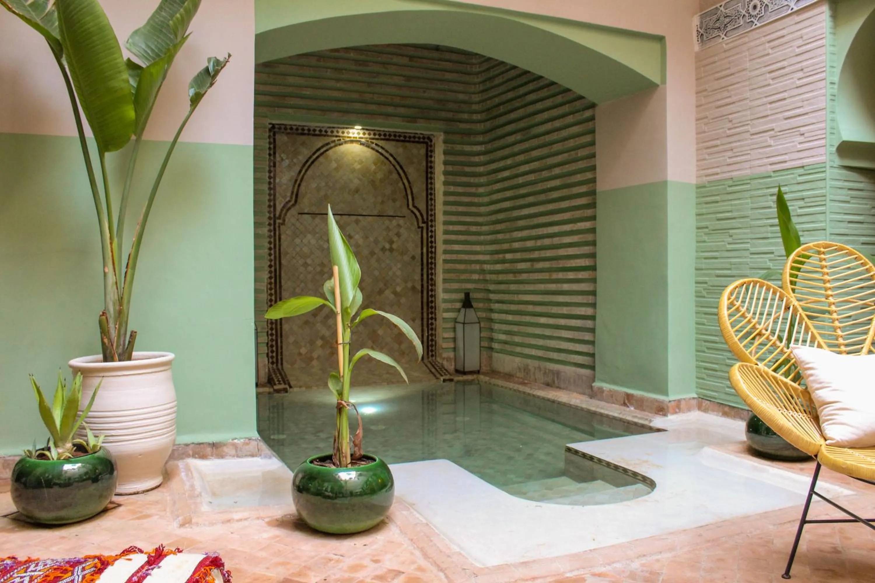 Swimming pool in Riad Amra