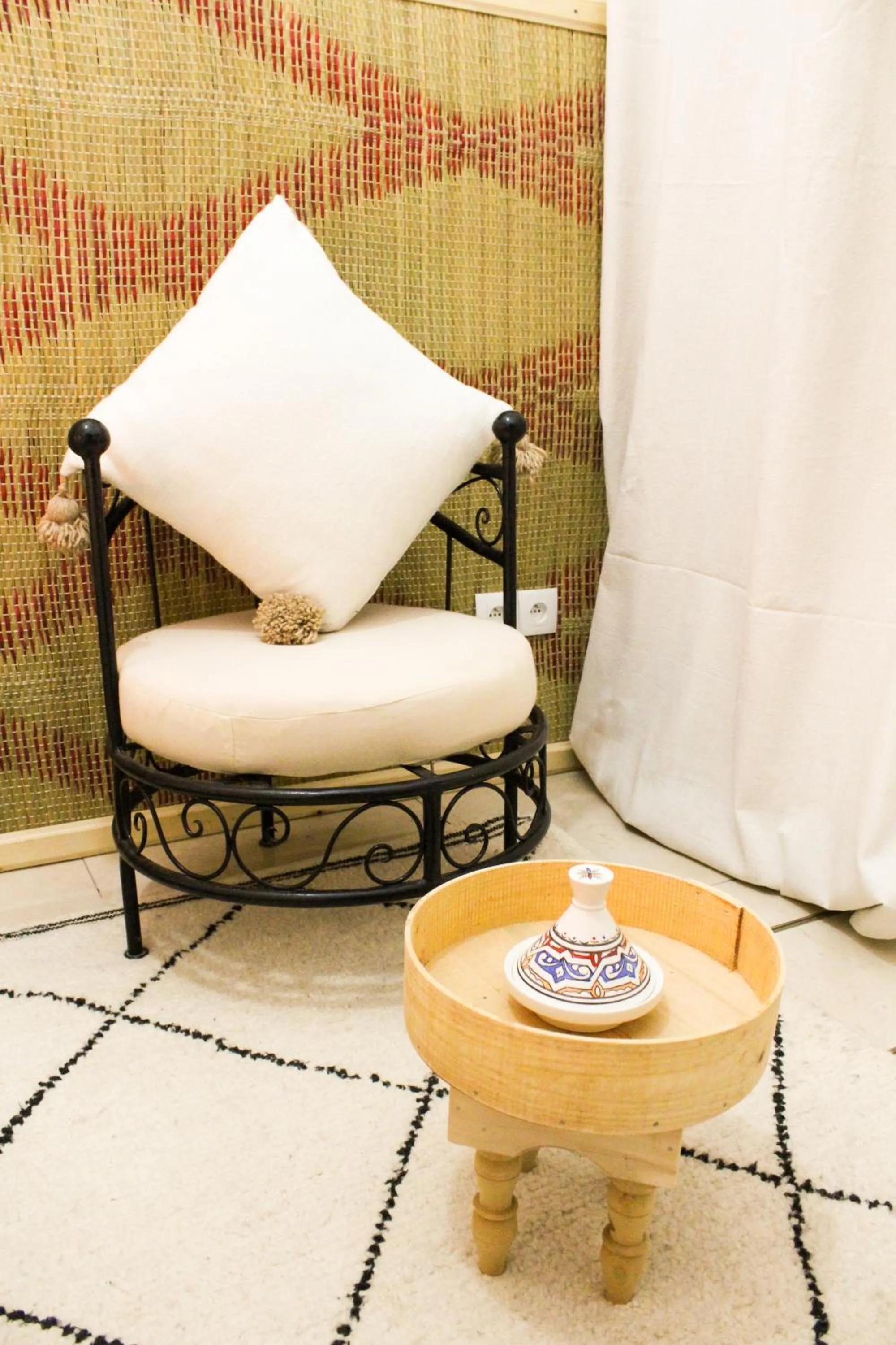 Bedroom in Riad Amra