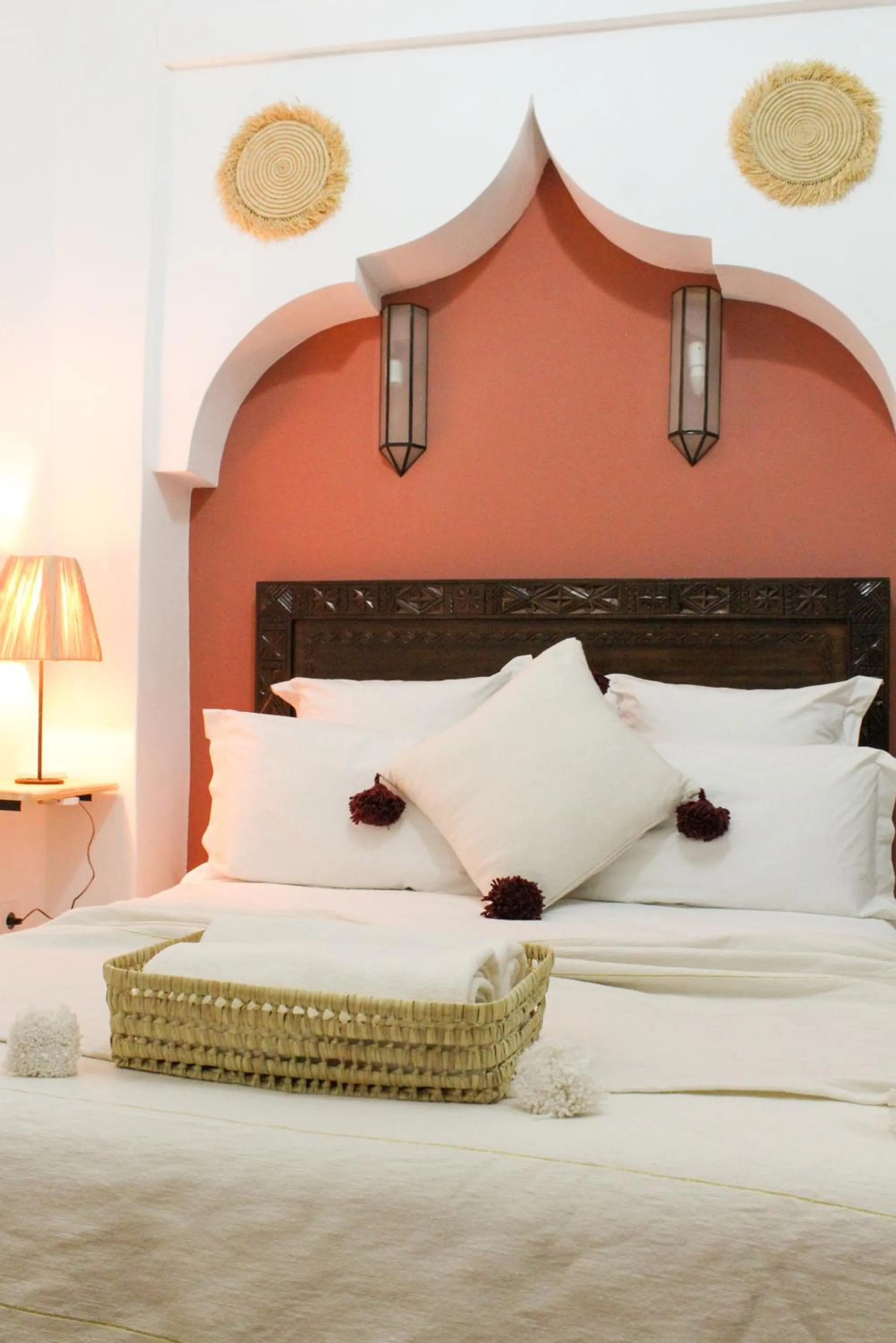 Bed in Riad Amra