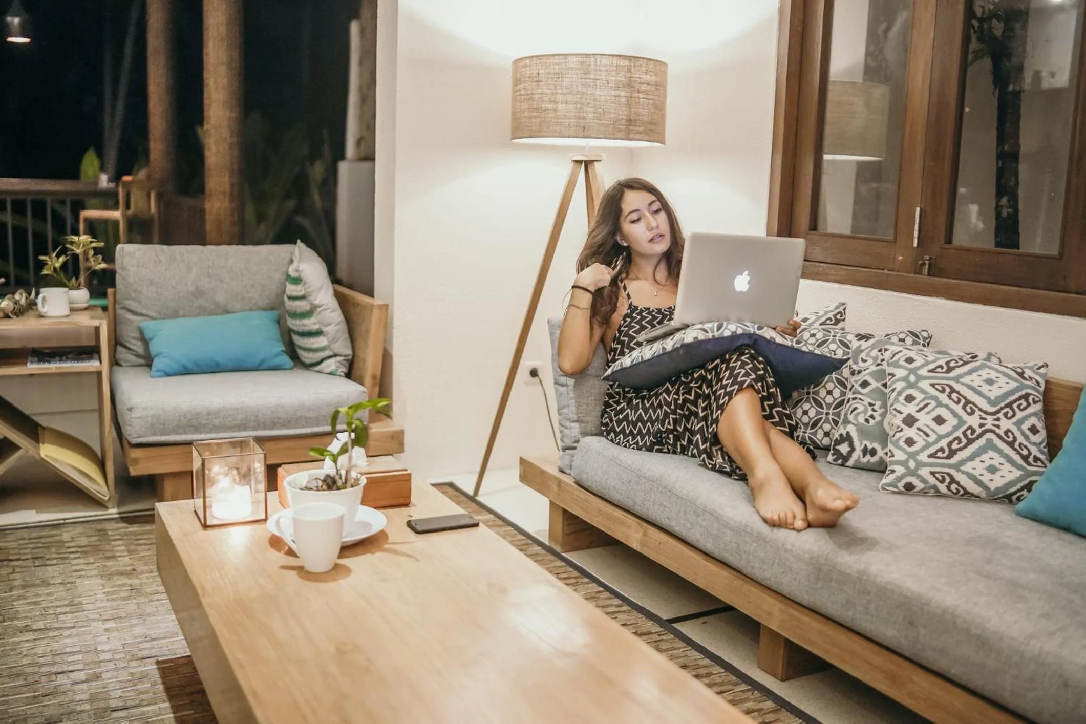 Communal lounge/ TV room in Rumah Suweta