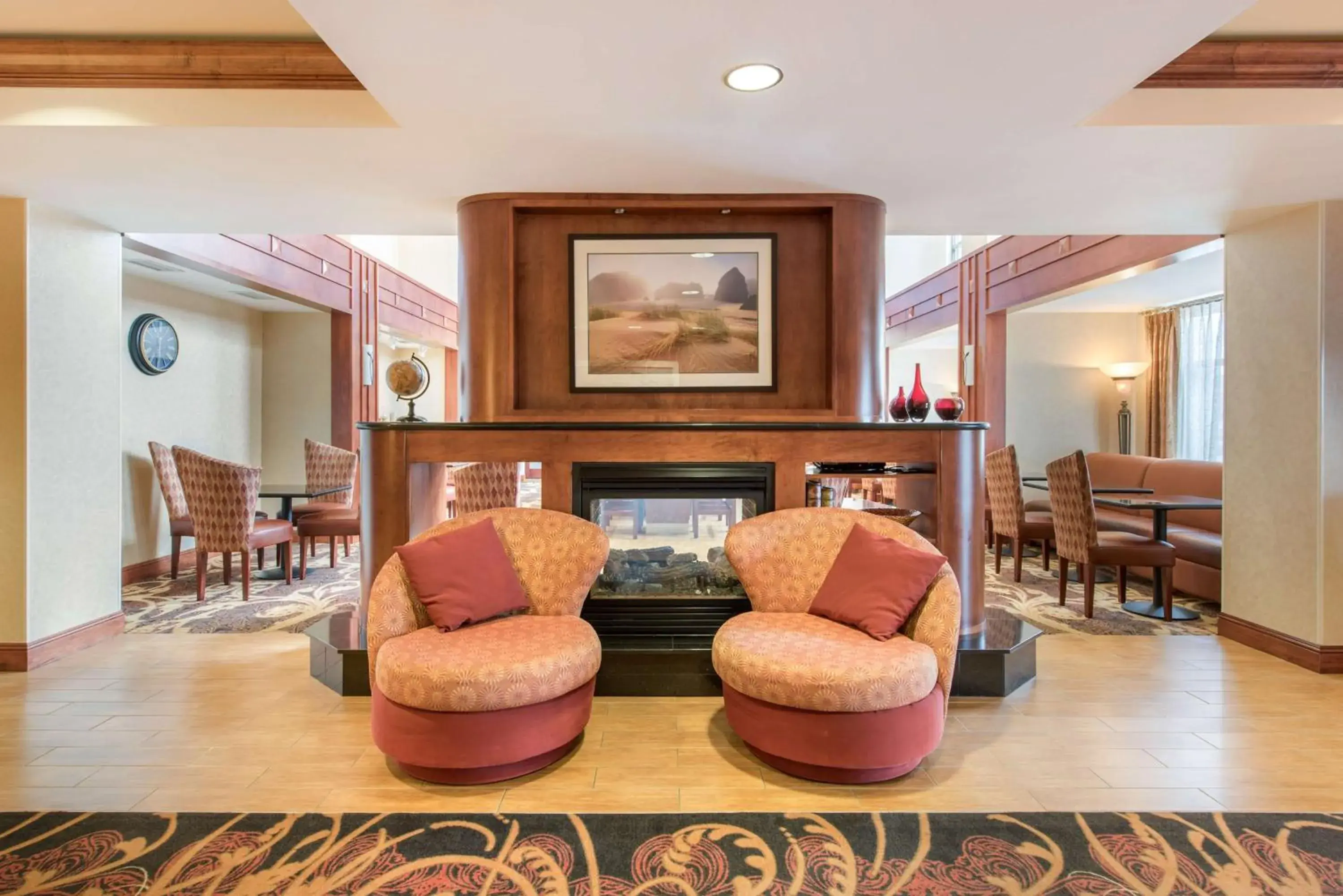 Lobby or reception in Hampton Inn & Suites Arcata Lobby or reception in Hampton Inn & Suites Arcata