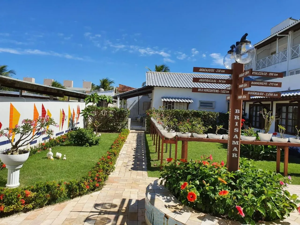 Garden in Brisamar Hotel Pousada