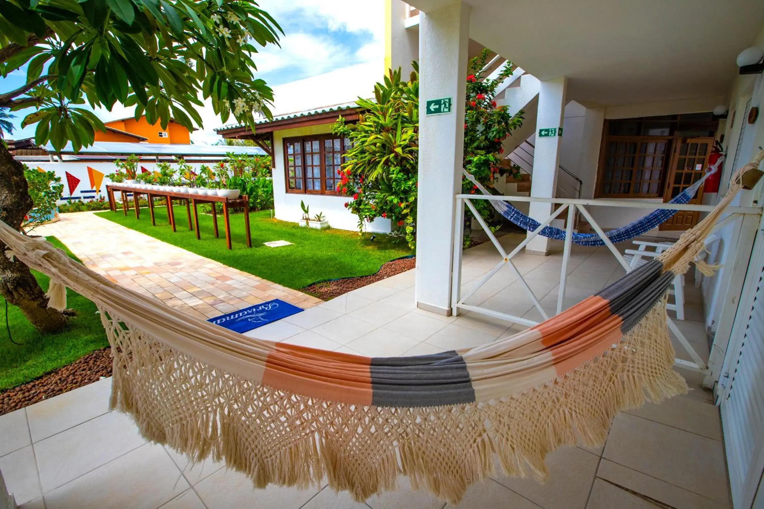 Garden view in Brisamar Hotel Pousada Garden view in Brisamar Hotel Pousada