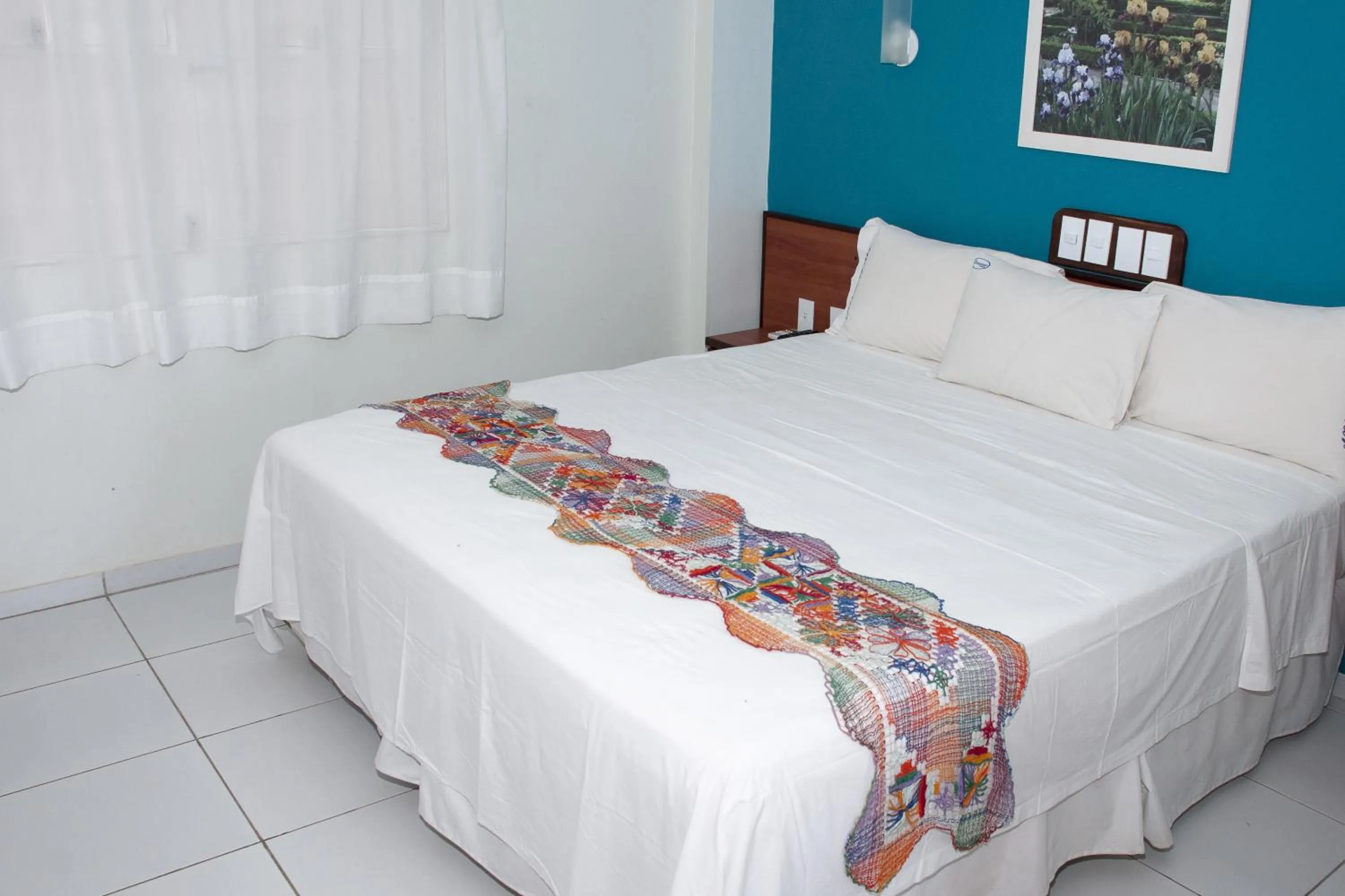 Bed in Brisamar Hotel Pousada