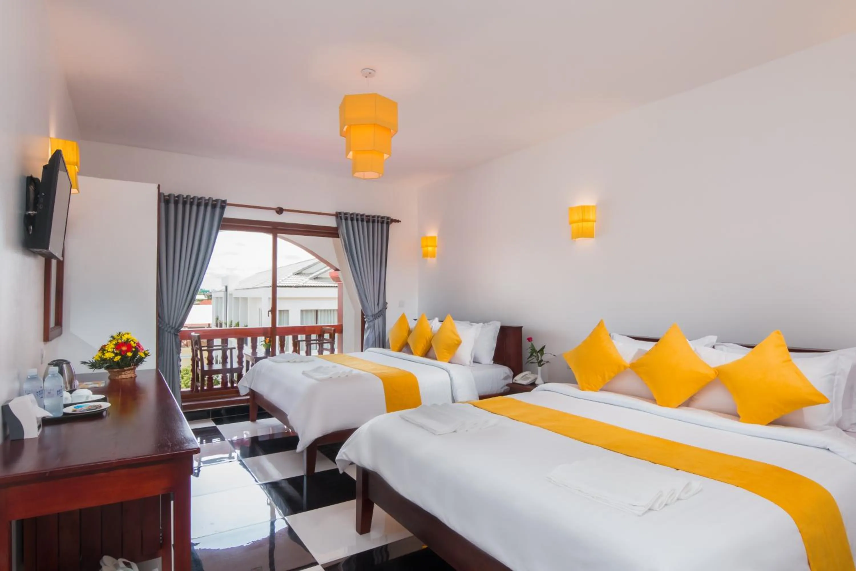 Photo of the whole room, Bed in Bou Savy Villa