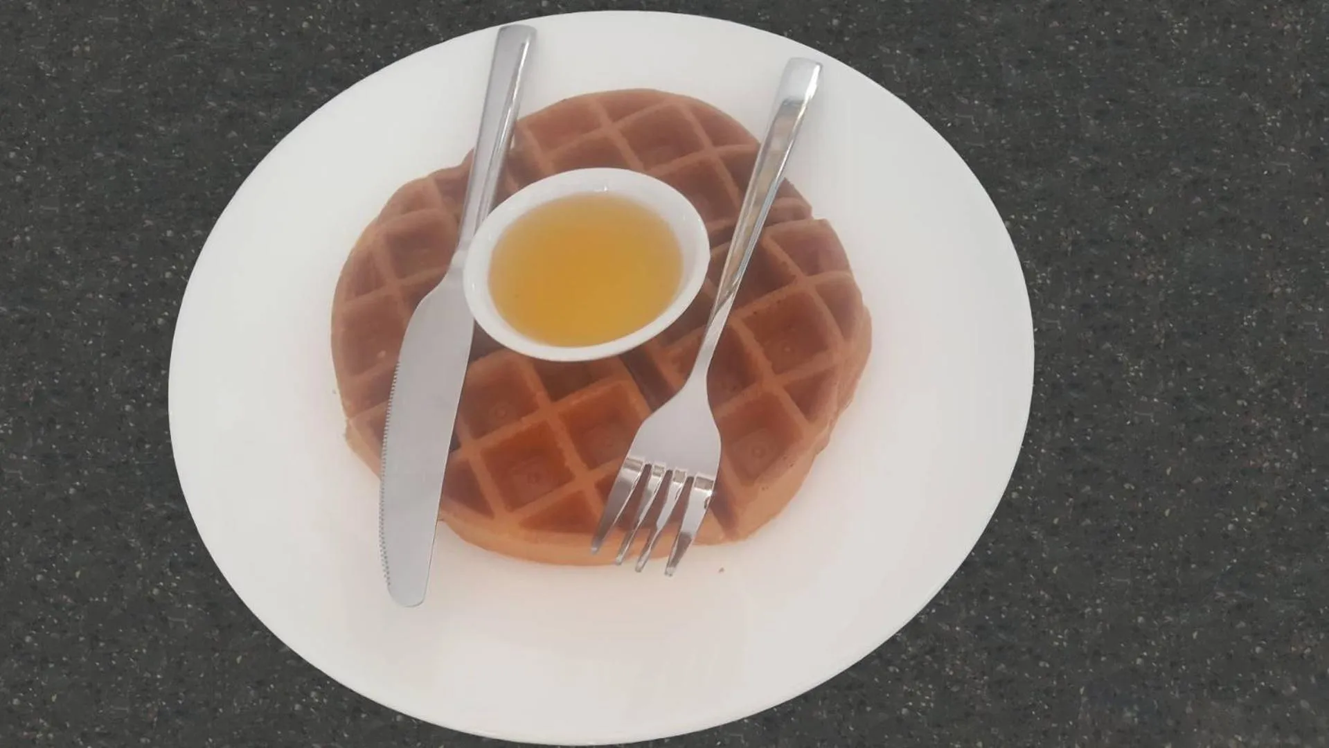 American breakfast in Bou Savy Villa