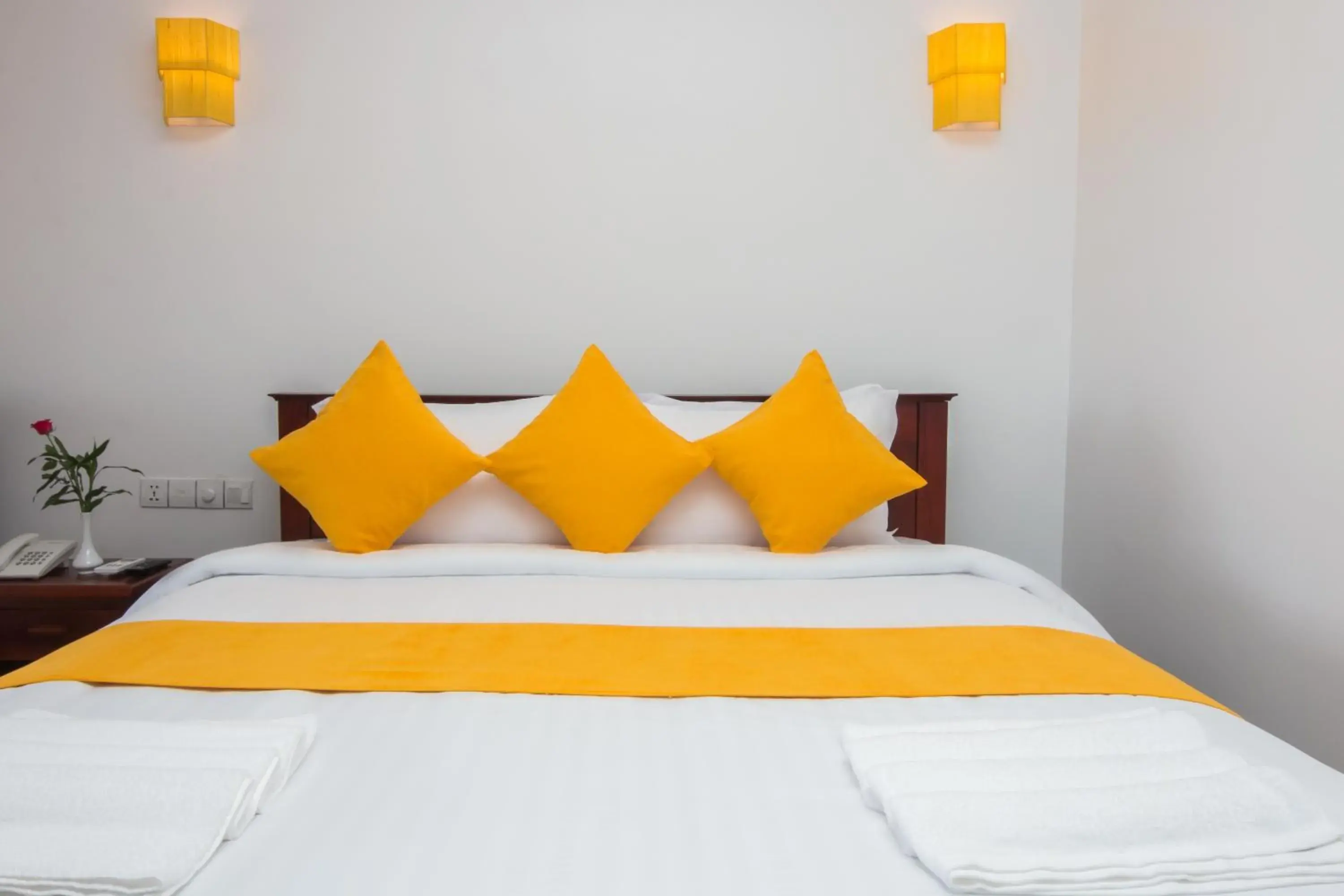 Bed in Bou Savy Villa Bed in Bou Savy Villa