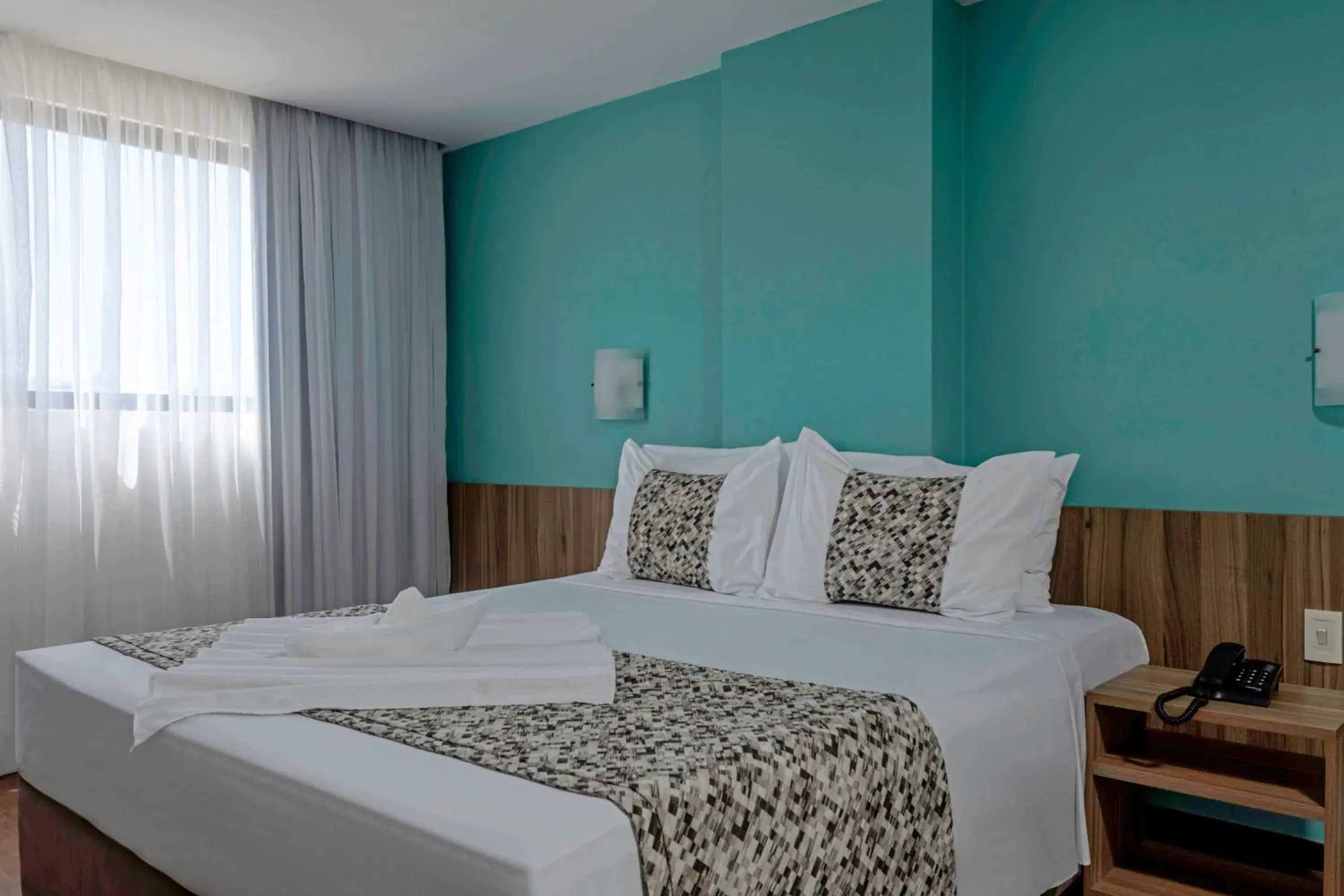 Bed in Marinas Maceió Hotel Bed in Marinas Maceió Hotel