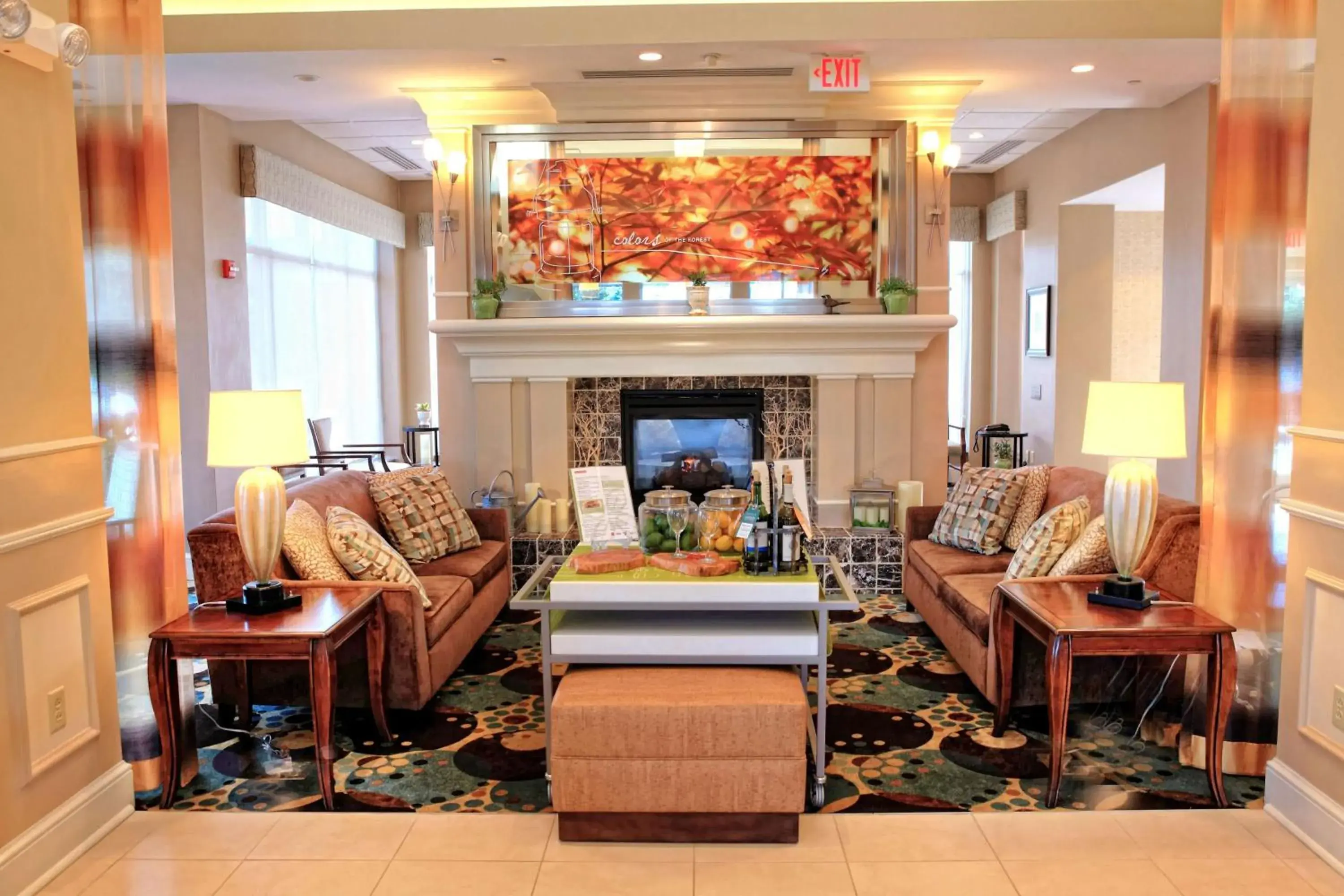 Lobby or reception in Hilton Garden Inn Aberdeen Lobby or reception in Hilton Garden Inn Aberdeen