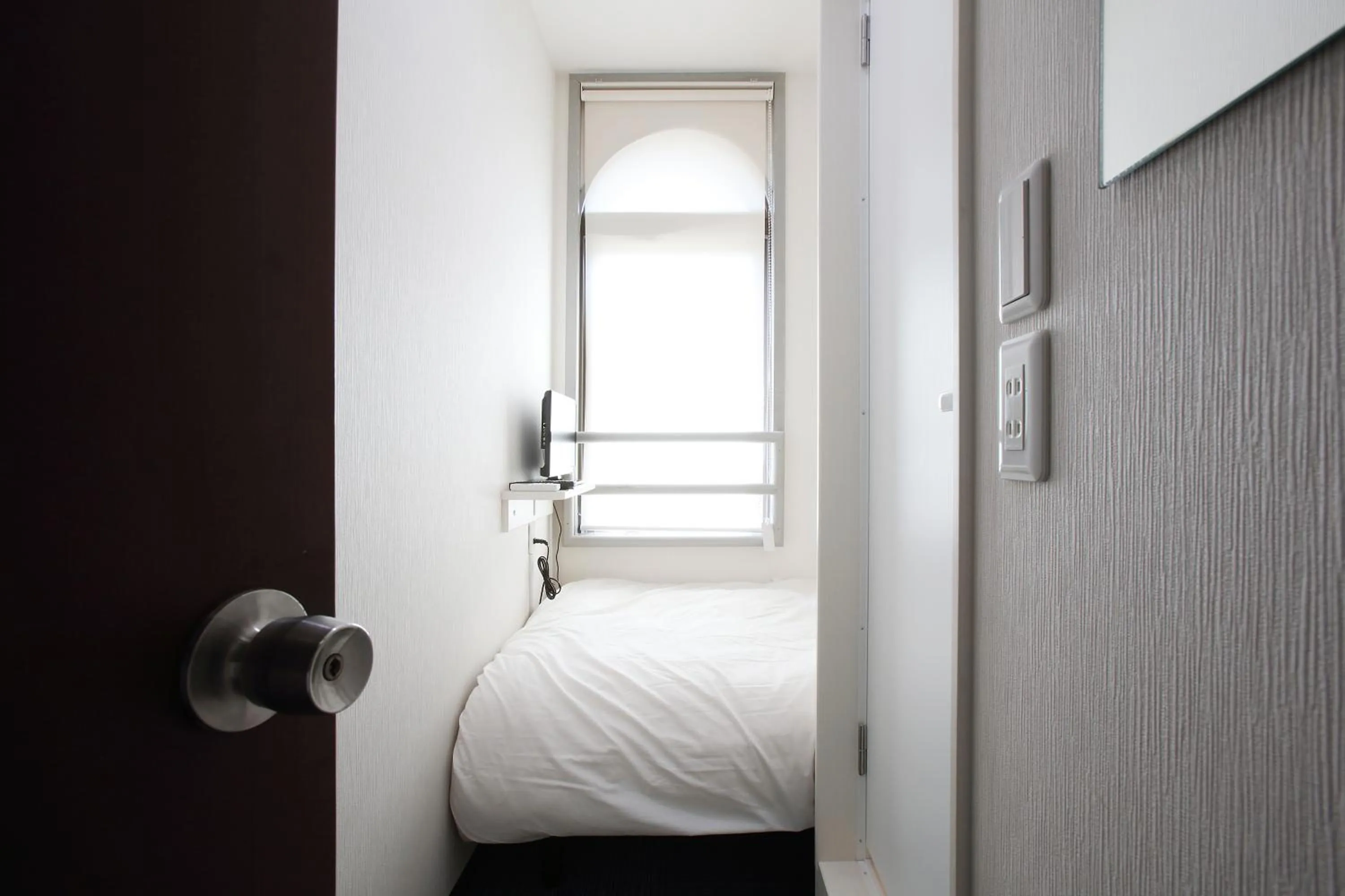 Bedroom, Bed in Kurashiki Global Hotel