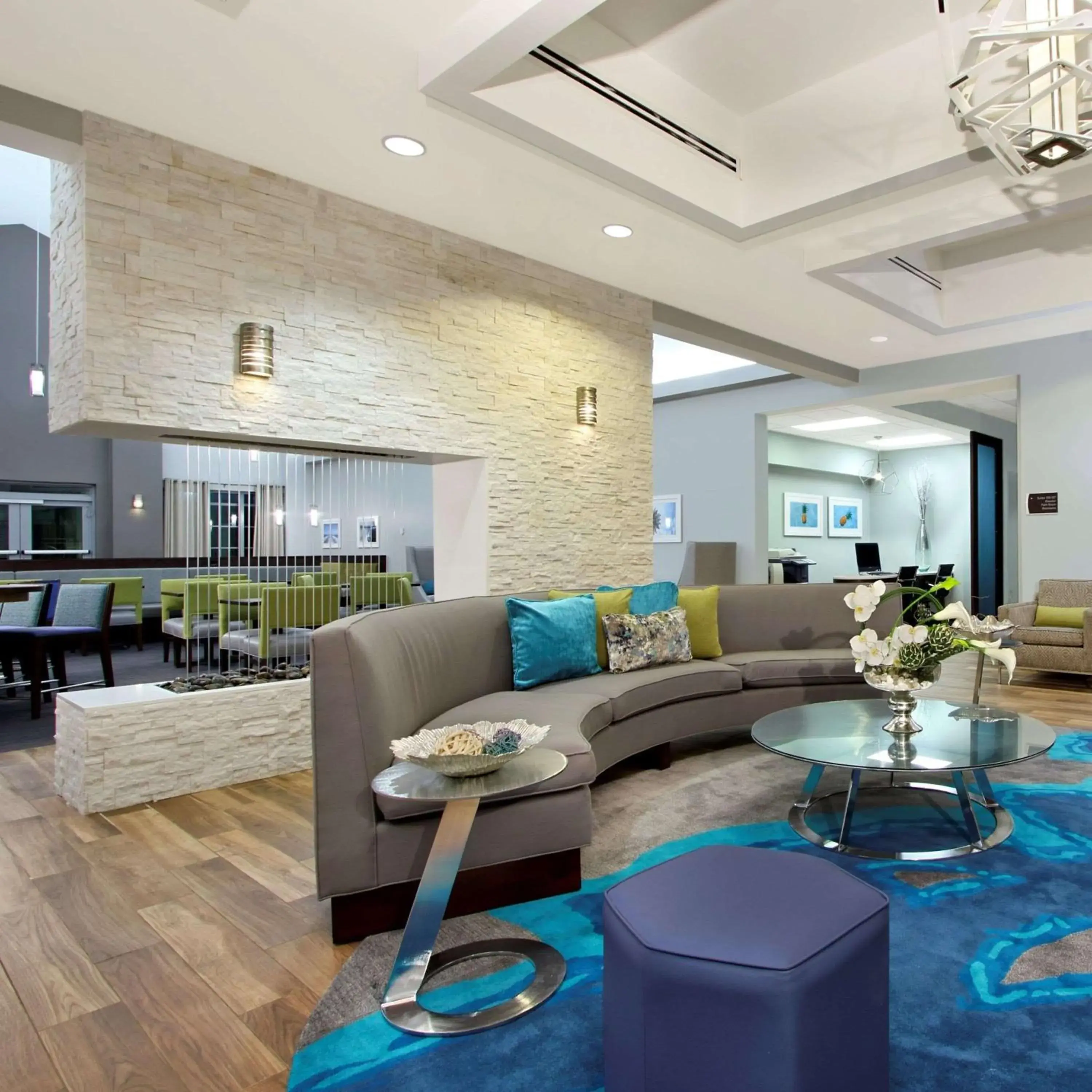 Lobby or reception in Homewood Suites by Hilton Fort Lauderdale Airport-Cruise Port Lobby or reception in Homewood Suites by Hilton Fort Lauderdale Airport-Cruise Port