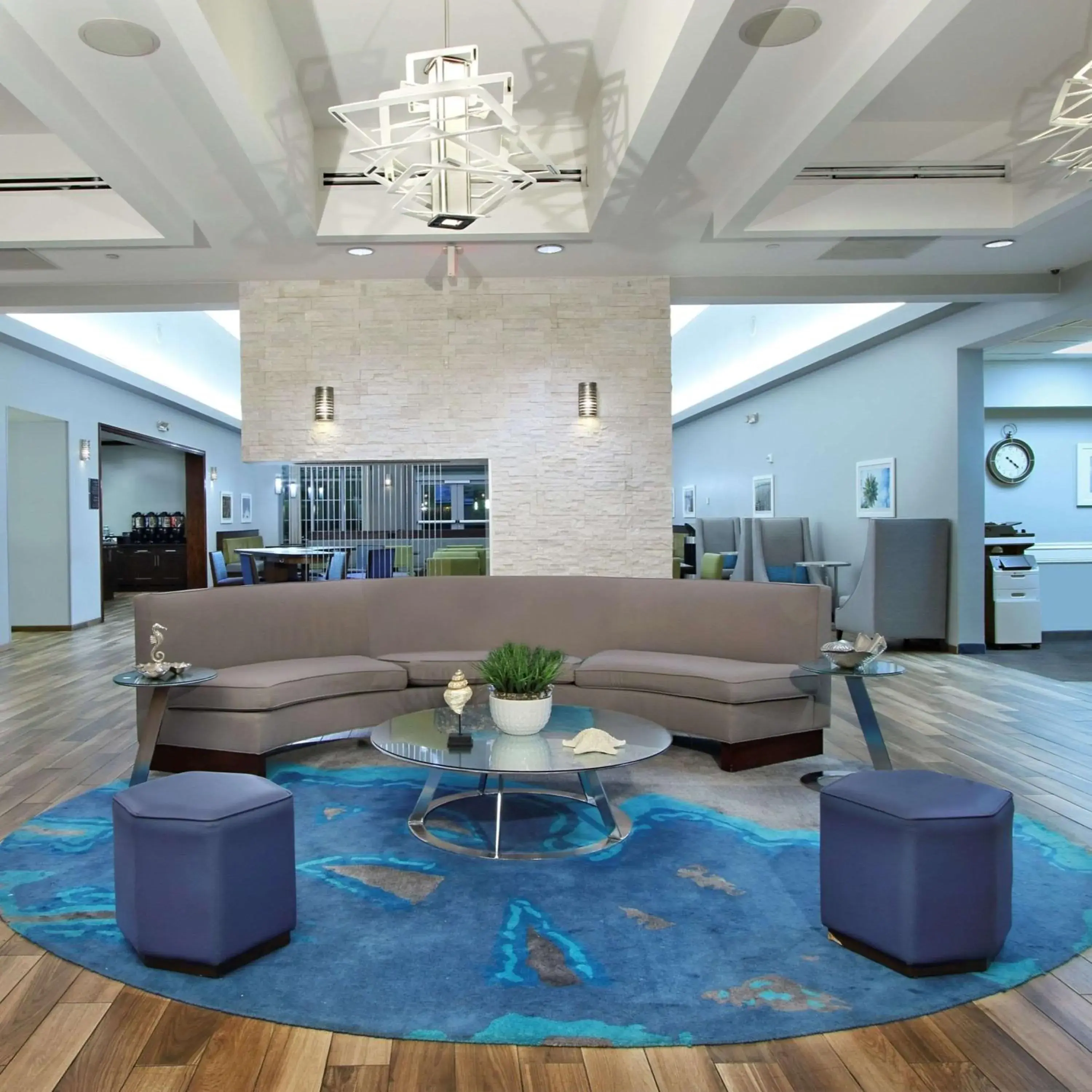 Lobby or reception in Homewood Suites by Hilton Fort Lauderdale Airport-Cruise Port Lobby or reception in Homewood Suites by Hilton Fort Lauderdale Airport-Cruise Port