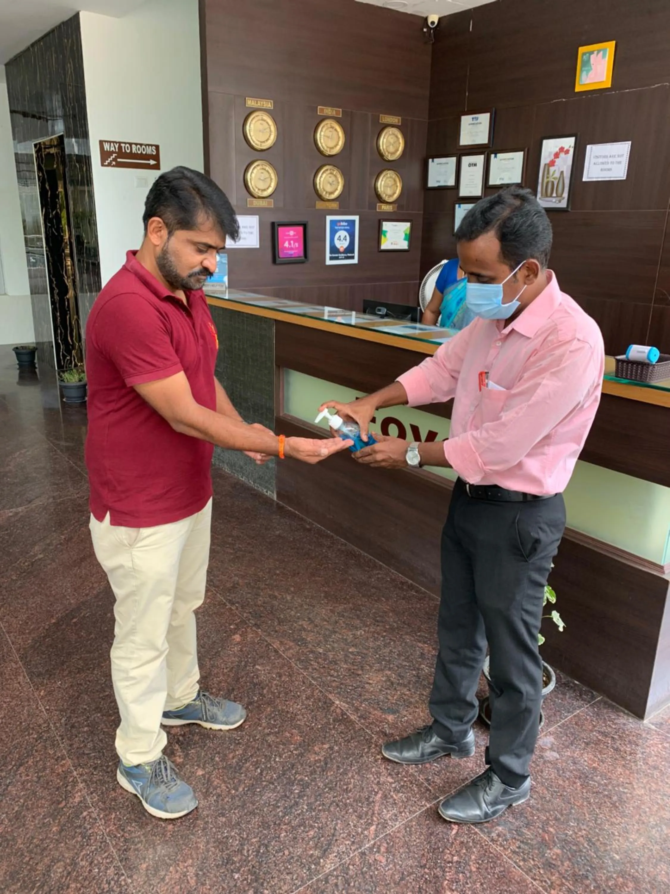 Lobby or reception in Rio Grande Residency