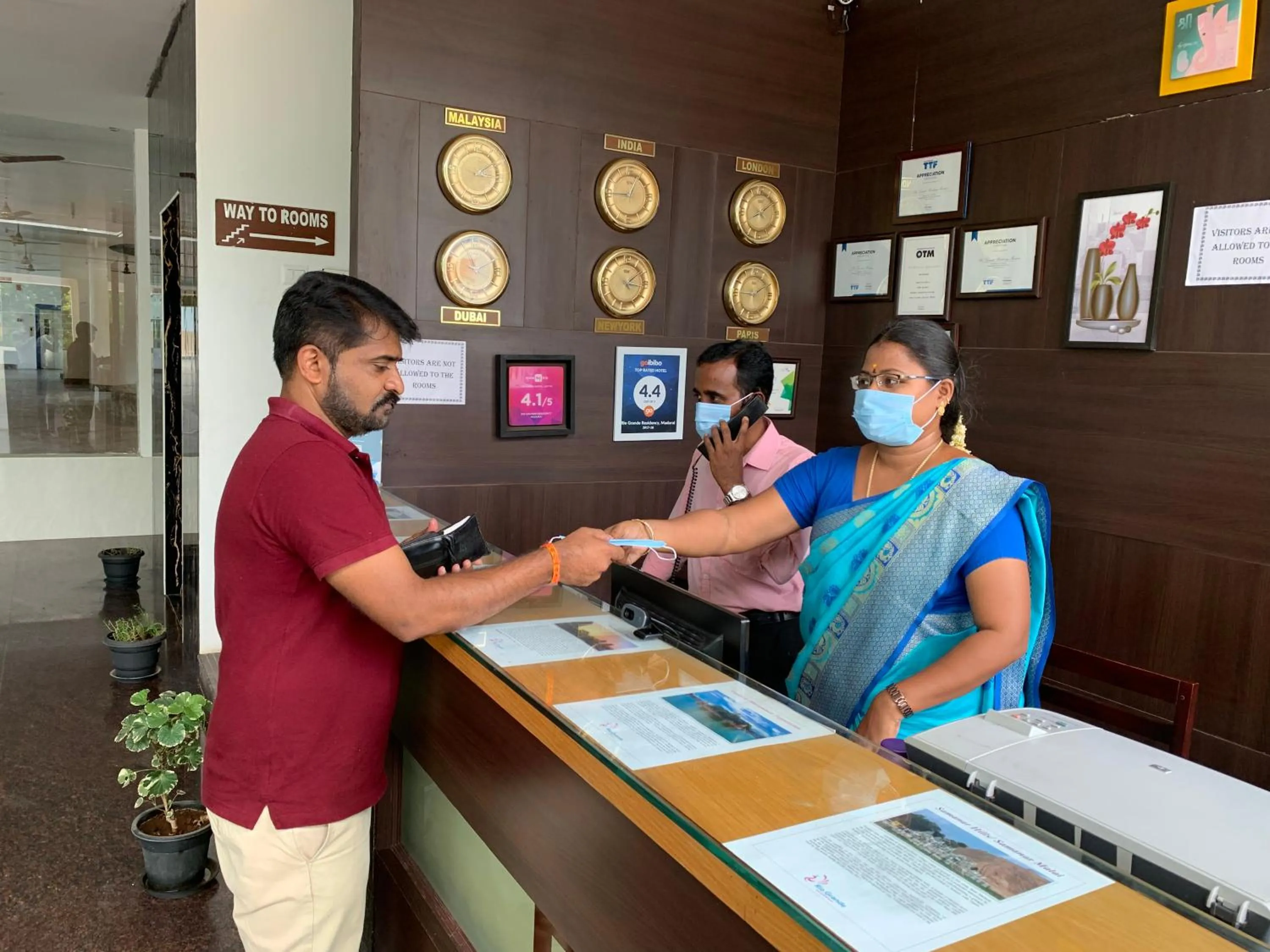 Lobby or reception in Rio Grande Residency