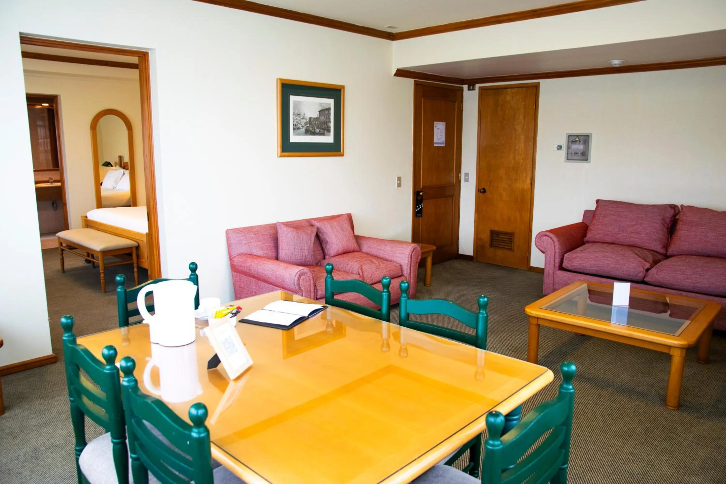 Living room in abba Presidente Suites Puerto Montt